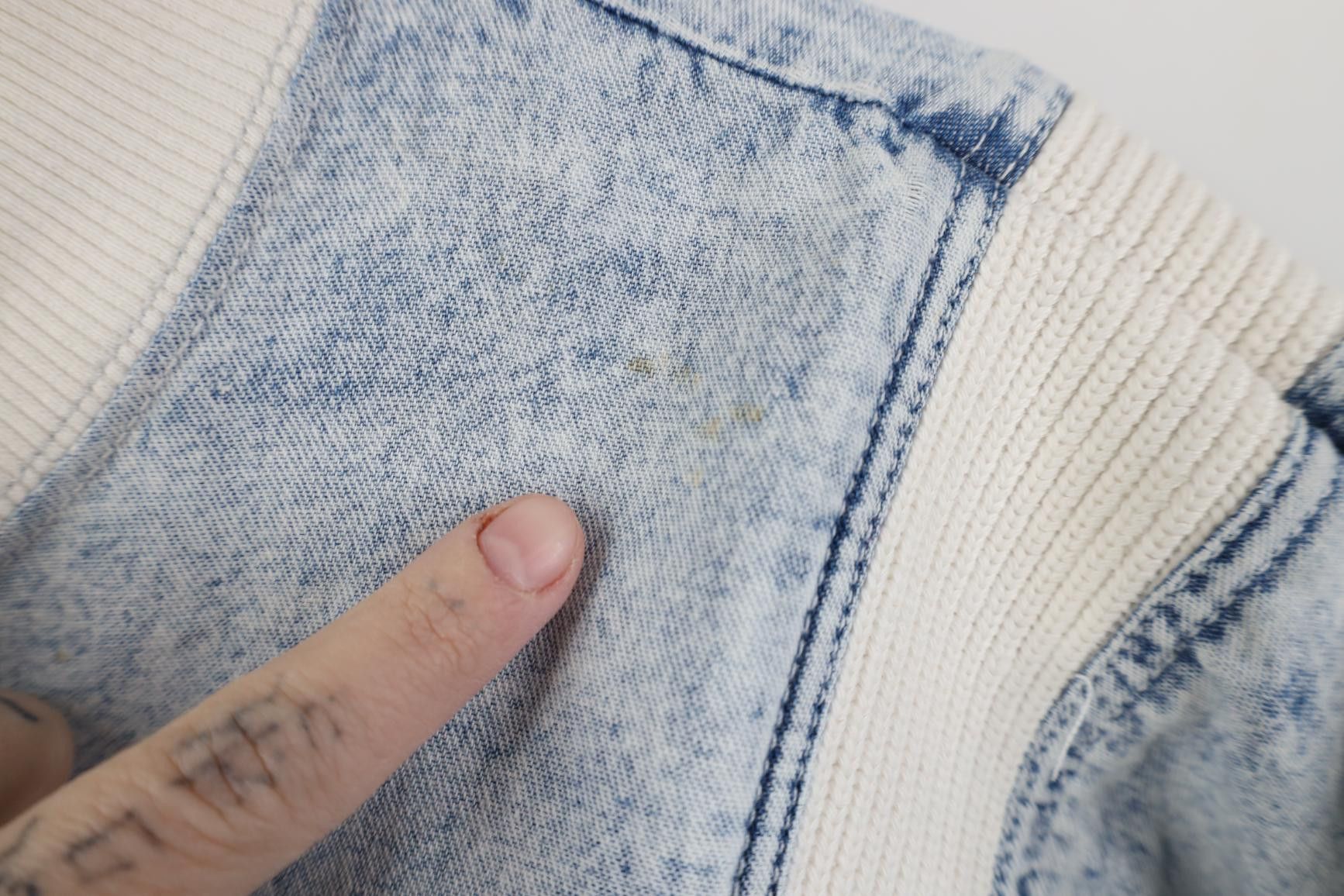 Vintage Vintage 90s Streetwear Acid Wash Denim Pullover Jacket Blue Size XL / US 12-14 / IT 48-50 - 5 Thumbnail