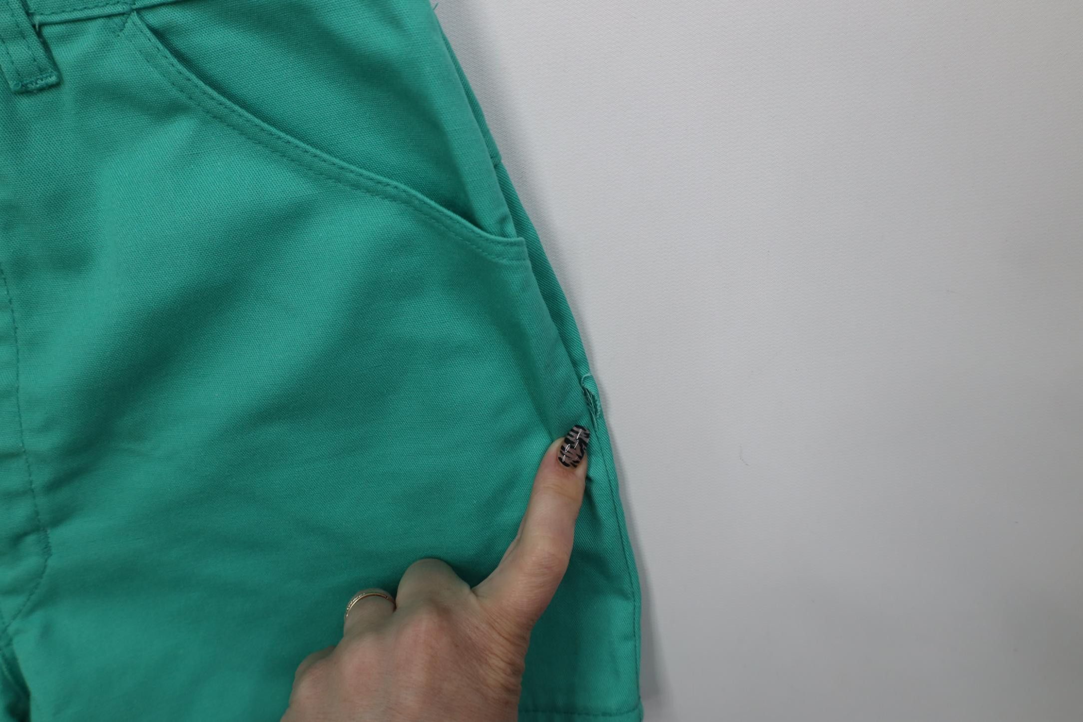 Vintage AS IS Vintage 70s Sanforized Cotton Workwear Shorts USA Size 26" / US 2 / IT 38 - 14 Thumbnail