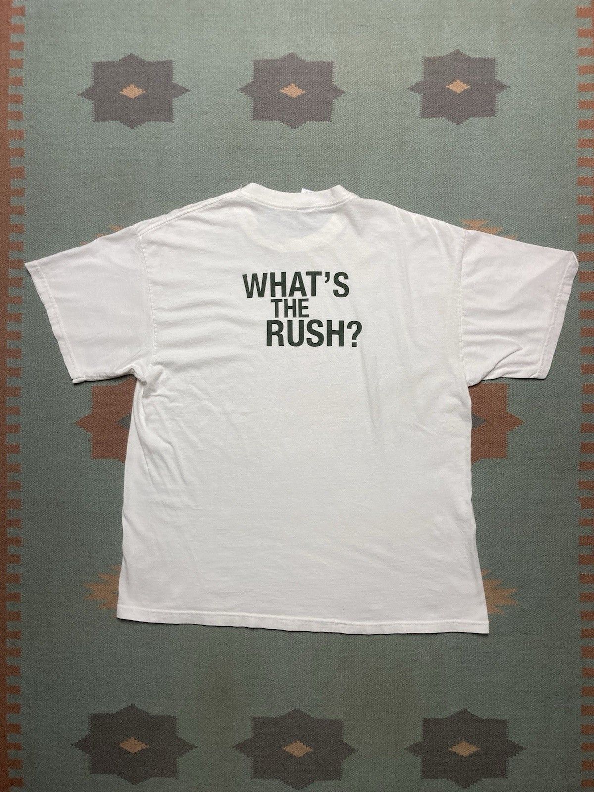 Vintage t shirt Jameson whiskey alcohol bar paint what’s the rush XL Size US XL / EU 56 / 4 - 1 Thumbnail