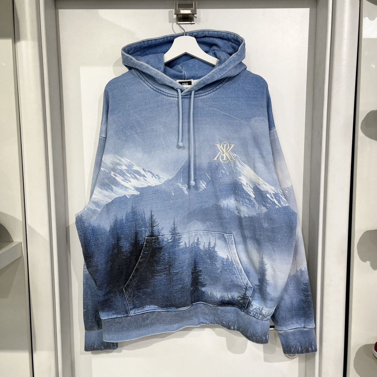 Kith Kith K&K Elevation Nelson Hoodie Blue Size US L / EU 52-54 / 3 - 1 Thumbnail