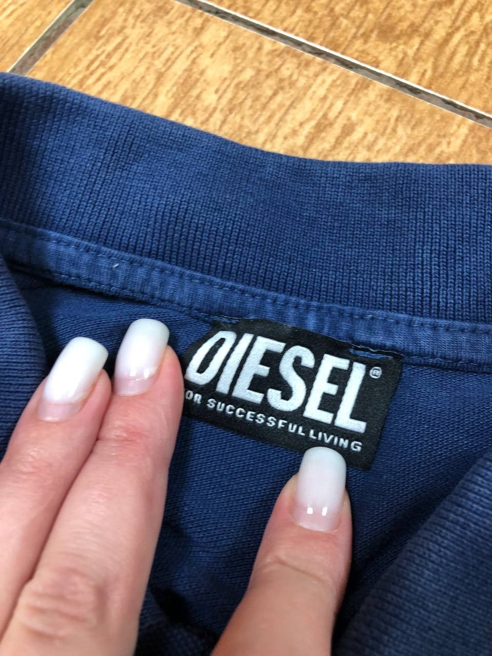 Diesel × Vintage Vintage Spell Out Big Logo Tee Shirt Size US L / EU 52-54 / 3 - 8 Thumbnail