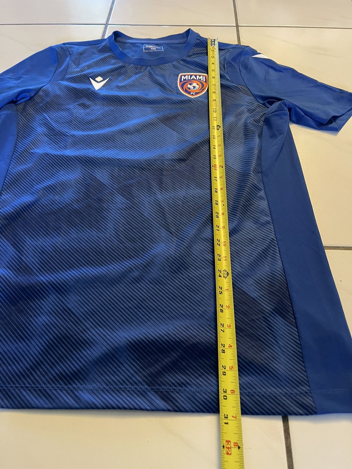 Macron Men’s Macron MPerformance NASL Miami FC Soccer Jersey XXL Size US XXL / EU 58 / 5 - 4 Thumbnail