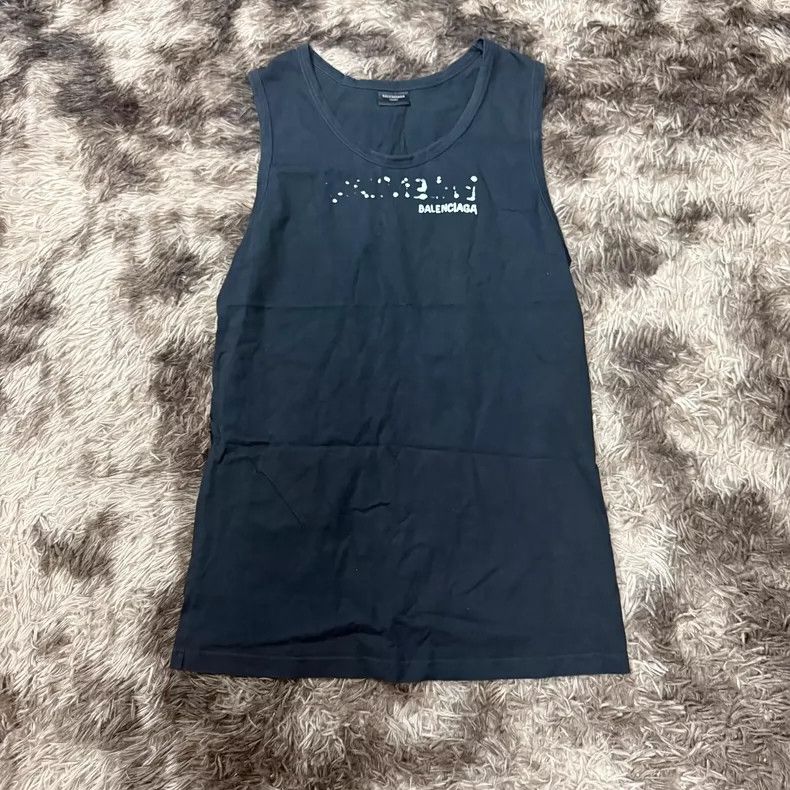 Balenciaga Balenciaga Graffiti Tank Top for Men-dmc Size US M / EU 48-50 / 2 - 1 Thumbnail