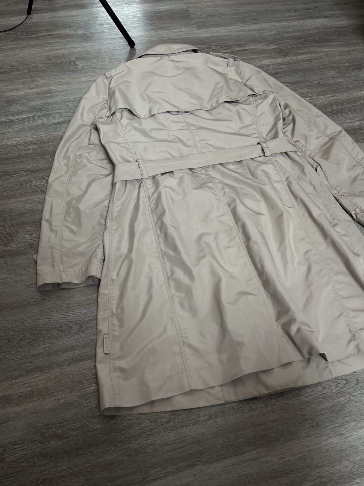Designer × Moncler double-breasted trench coat moncler streetwear old money Size M / US 6-8 / IT 42-44 - 14 Thumbnail