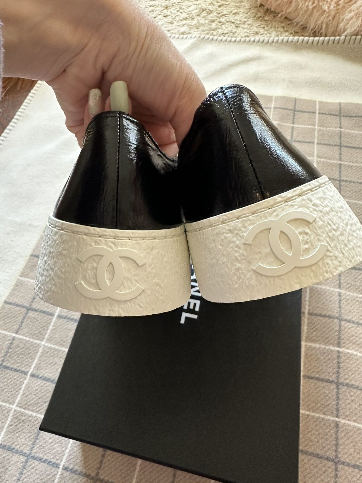 Chanel Chanel sneaker Black 38.5 Size US 8.5 / IT 38.5 - 7 Thumbnail