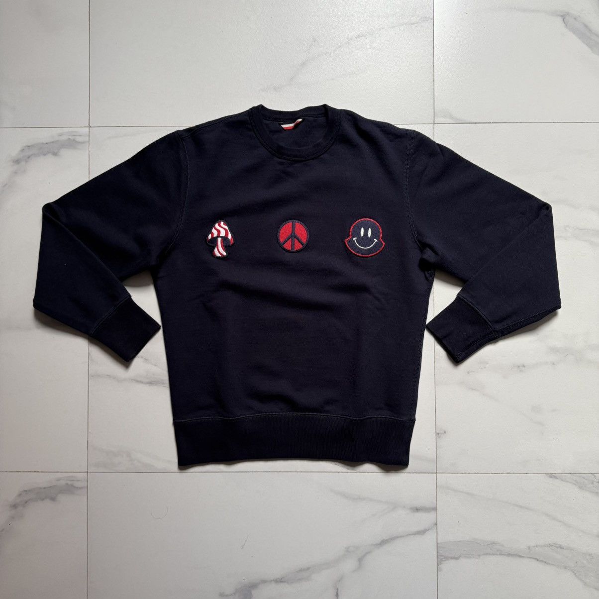 Moncler Moncler Breezy Fascination SS17 Crewneck Size US S / EU 44-46 / 1 - 2 Thumbnail
