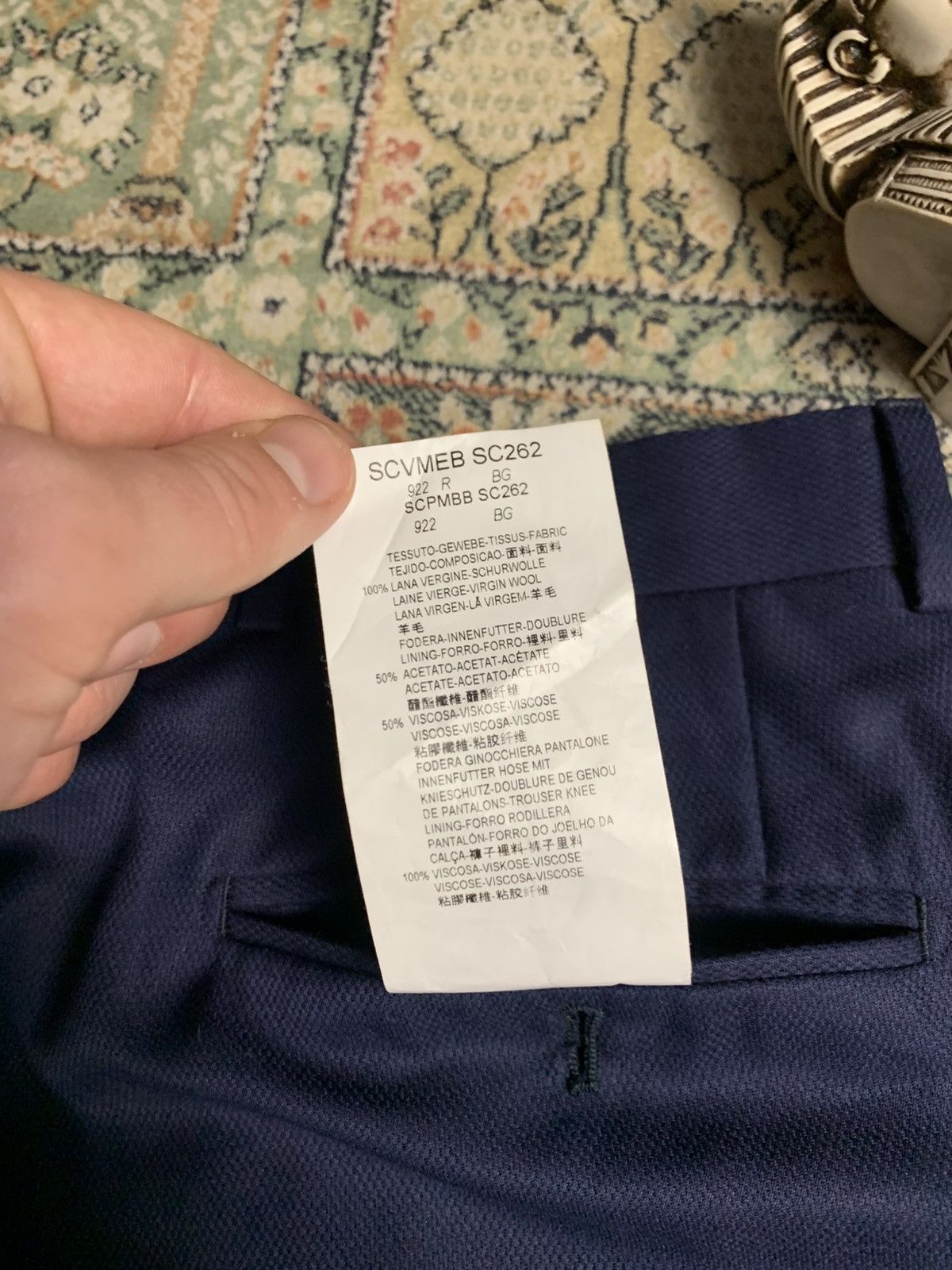 Armani × Armani Collezioni × Giorgio Armani Armani Collezioni Vintage Mens Trousers pants Size US 36 / EU 52 - 14 Thumbnail