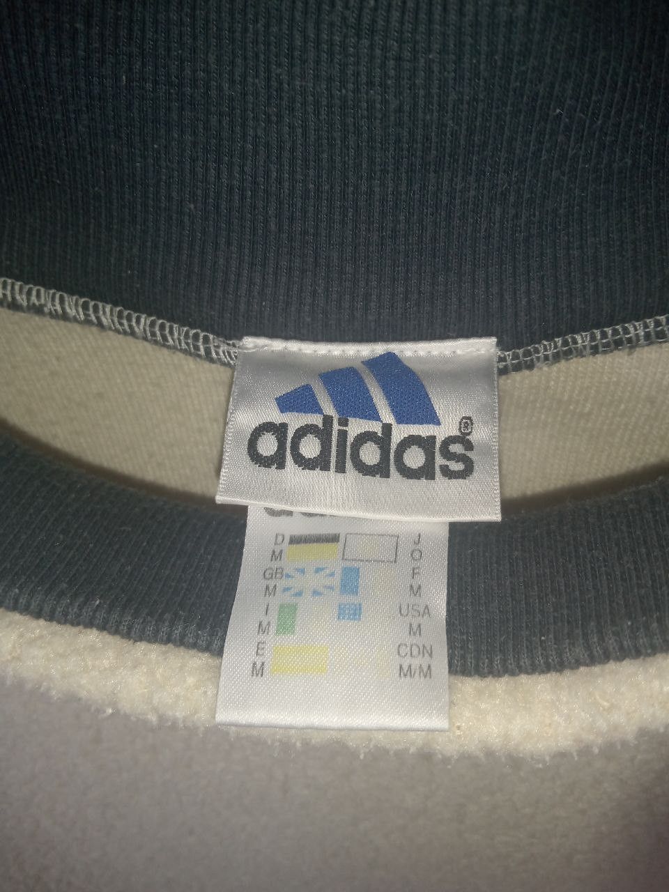 Adidas Vintage 90s Adidas Baggy Fit Polar Fleece Pullover Size M / US 6-8 / IT 42-44 - 9 Thumbnail