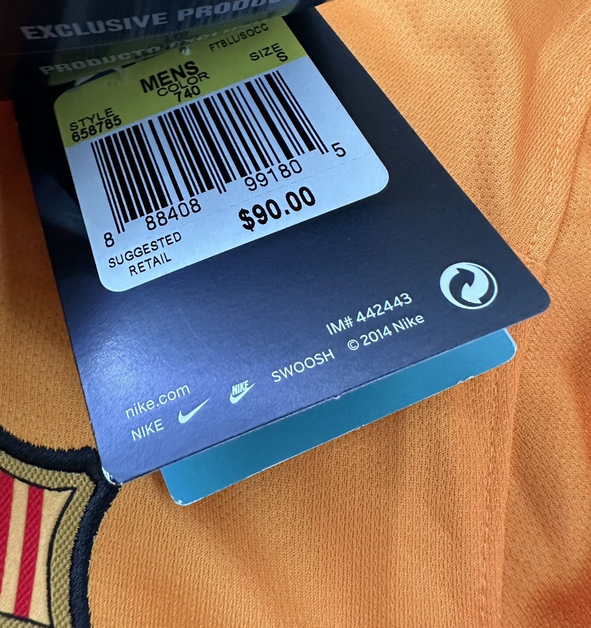 Nike Nike Barcelona 2015/16 Messi #10 Away Jersey Size Small BNWT Size US S / EU 44-46 / 1 - 4 Thumbnail