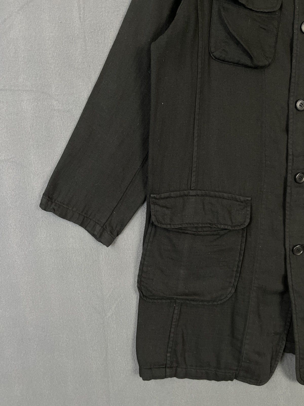 Designer × Issey Miyake × Vintage 1Mile Plantation by Issey Miyake Cotton 5 Pockets Jacket Size US S / EU 44-46 / 1 - 4 Thumbnail