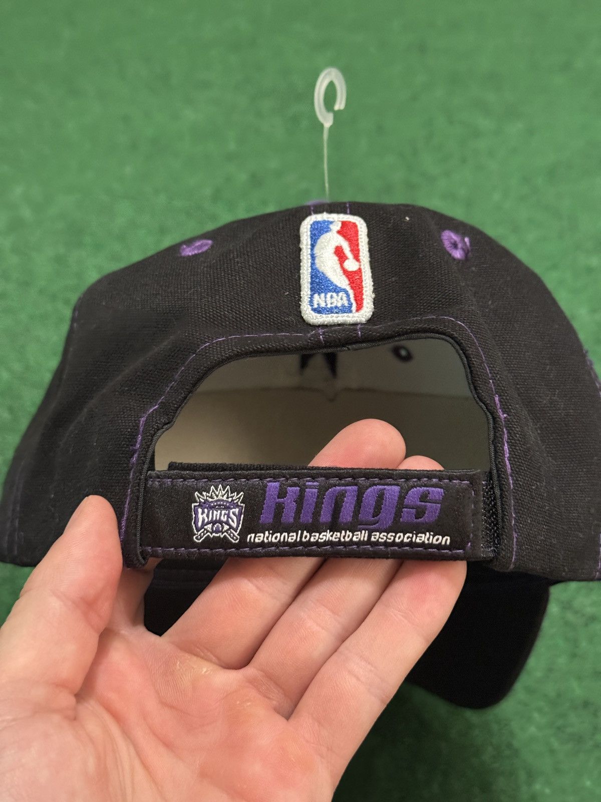 Reebok Sacramento Kings Strap Back Cap Basketball Hat Reebok Y2K Size ONE SIZE - 4 Thumbnail