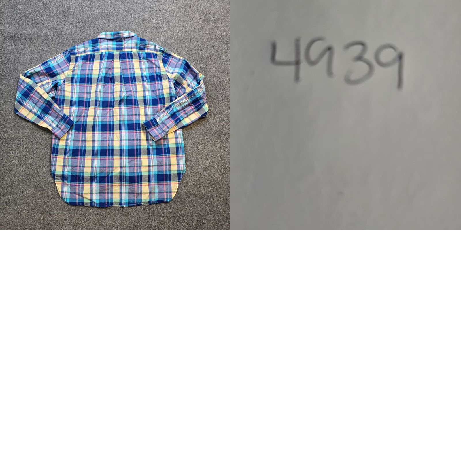 Ralph Lauren Ralph Lauren Denim & Supply Top Womens XL Blue Plaid Button Casual Boyfriend Fit Shirt Size XL / US 12-14 / IT 48-50 - 8 Thumbnail