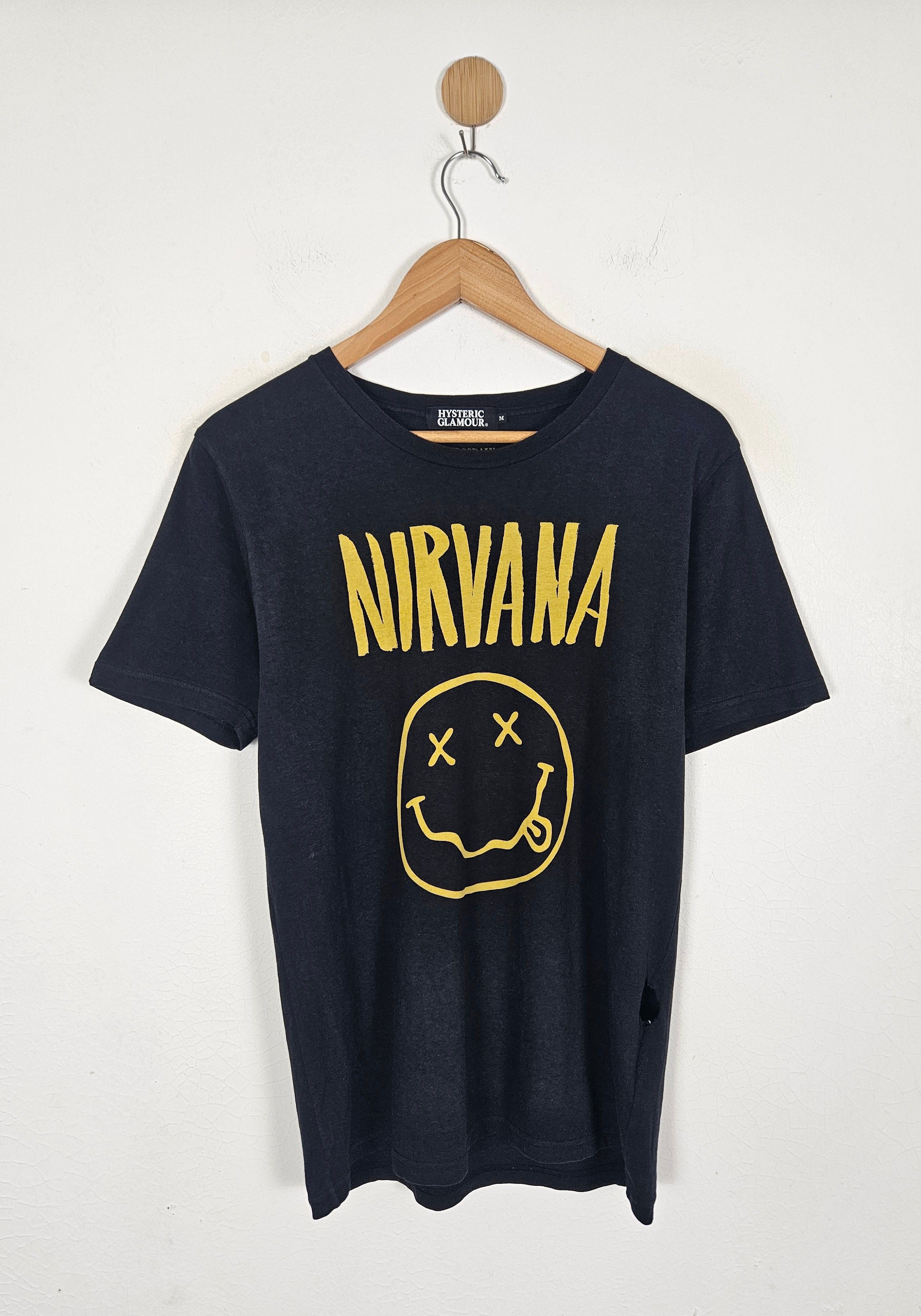 Hysteric Glamour × Japanese Brand Hysteric Glamour Nirvana Smell Like Teen Spirit shirt Size US M / EU 48-50 / 2 - 1 Thumbnail