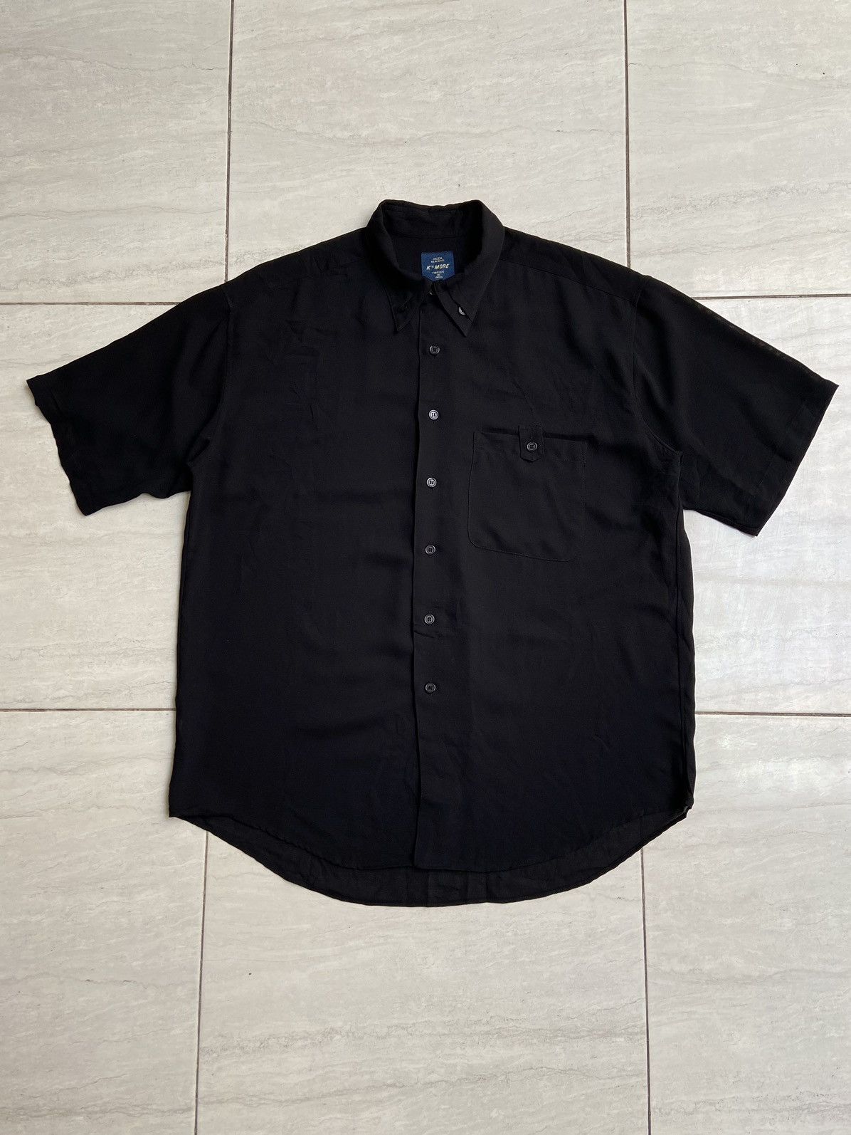 Isamu Katayama Backlash K’S Kadoya MORE MODA BASIC Black Shirt Size US L / EU 52-54 / 3 - 1 Thumbnail