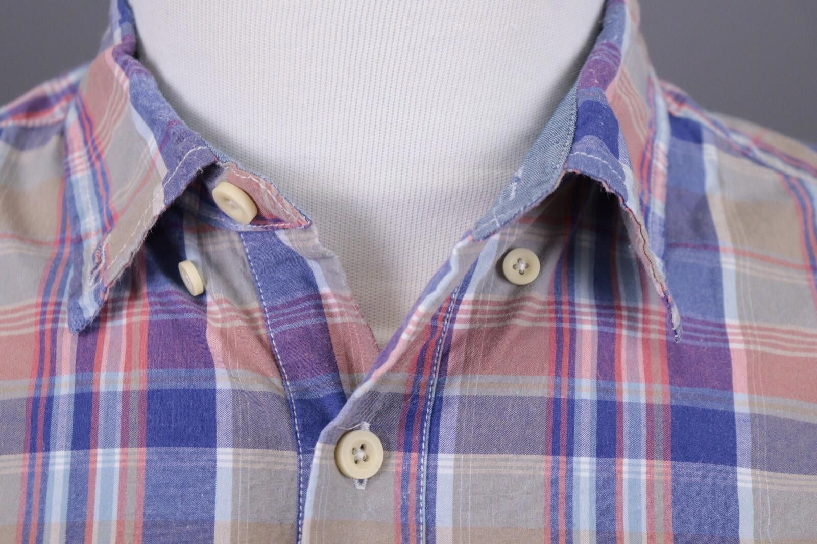 J.Lindeberg J. Lindeberg Multicolor Regular Fit Oxford Sleeve Shirt Sz S Size US XL / EU 56 / 4 - 4 Thumbnail