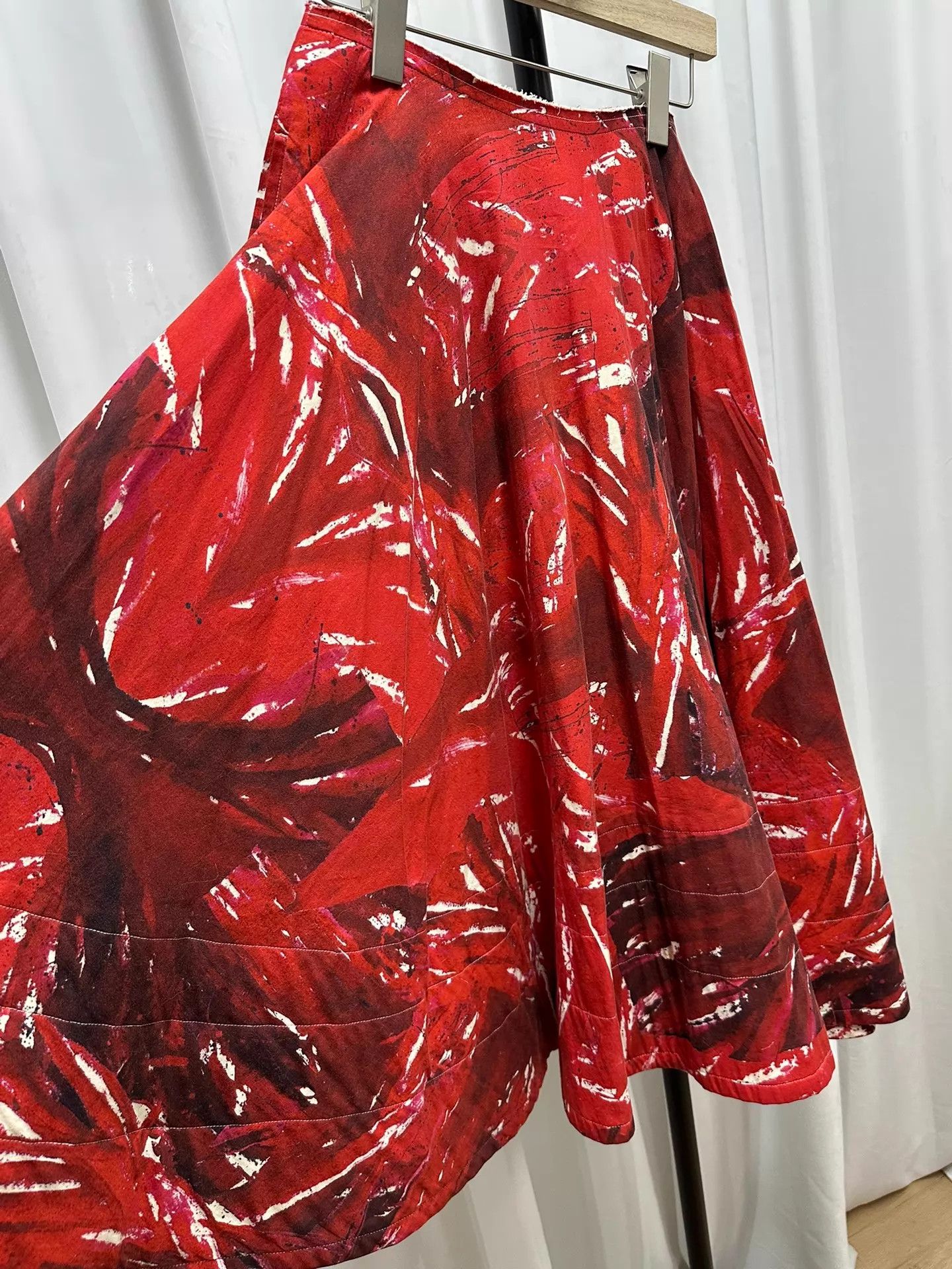 Comme des Garcons Comme des Garcons 15ss Blood Rose Skirt Women's S Size 26" / US 2 / IT 38 - 5 Thumbnail