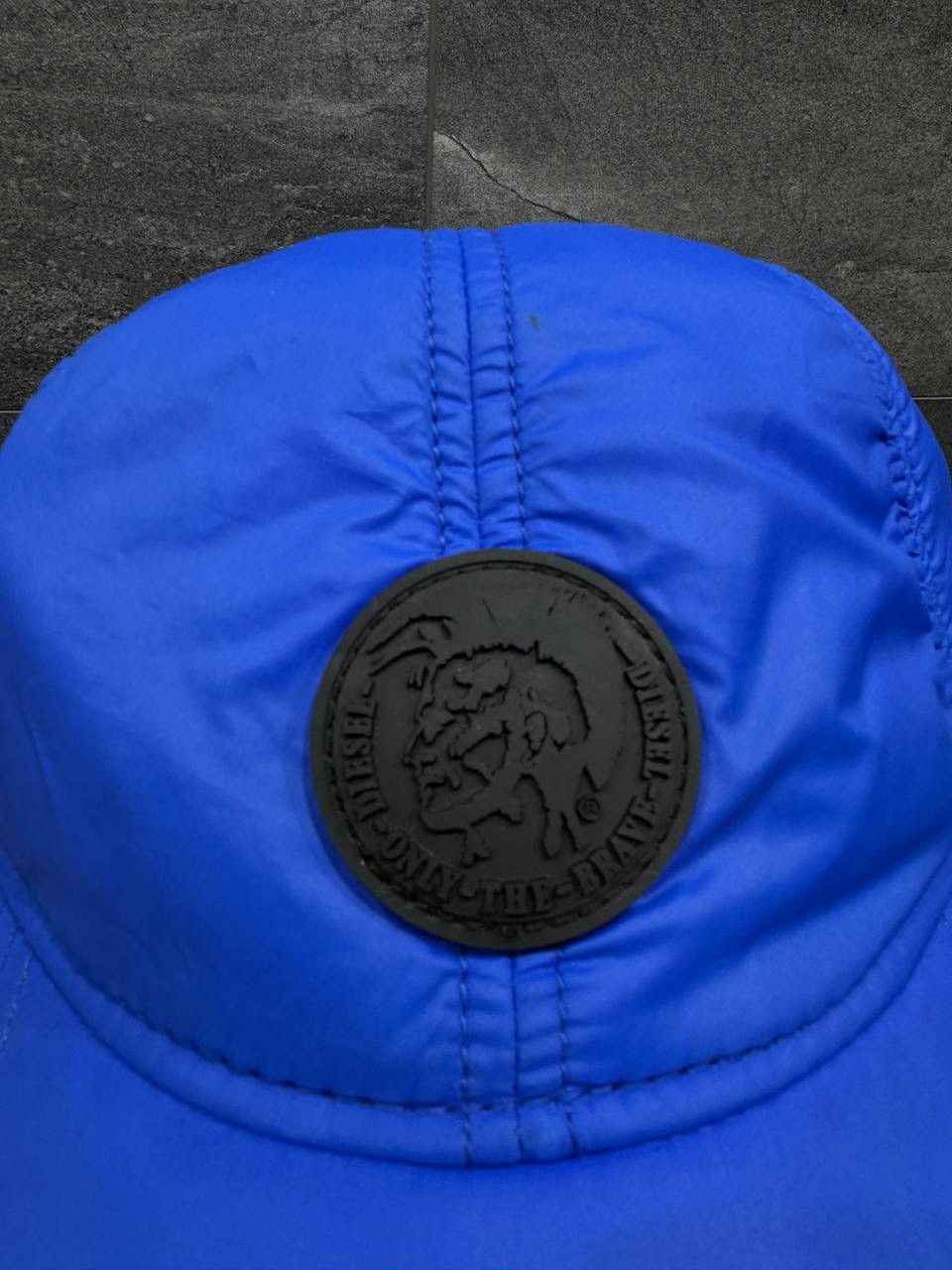 Diesel Diesel Blue Cap Nylon Hats Size ONE SIZE - 2 Thumbnail