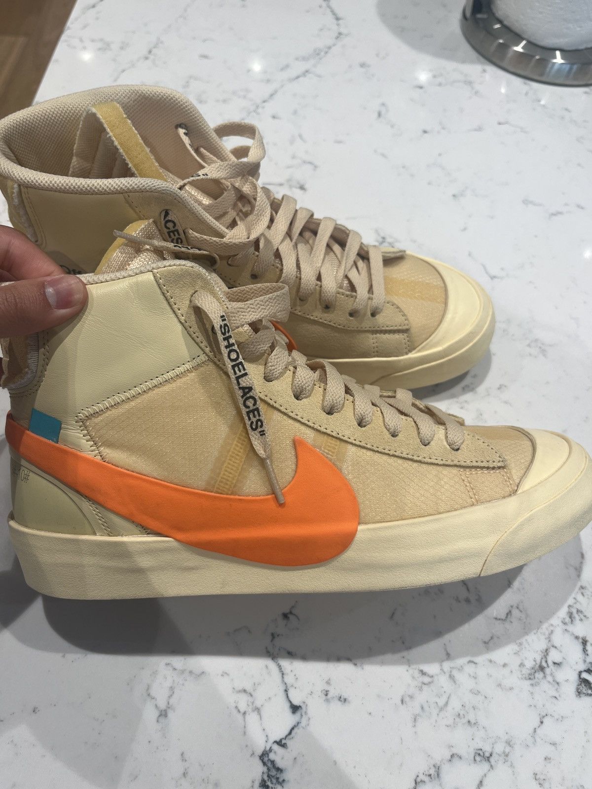 Nike × Off-White Nike Blazer Mid Off-White All Hallow's Eve Size US 9.5 / EU 42-43 - 12 Thumbnail