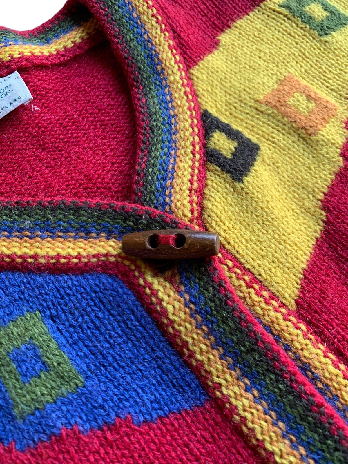 Benetton × United Colors Of Benetton United Colors Of Benetton Pure Shetland Knitted Sweatshirt Size US L / EU 52-54 / 3 - 4 Thumbnail