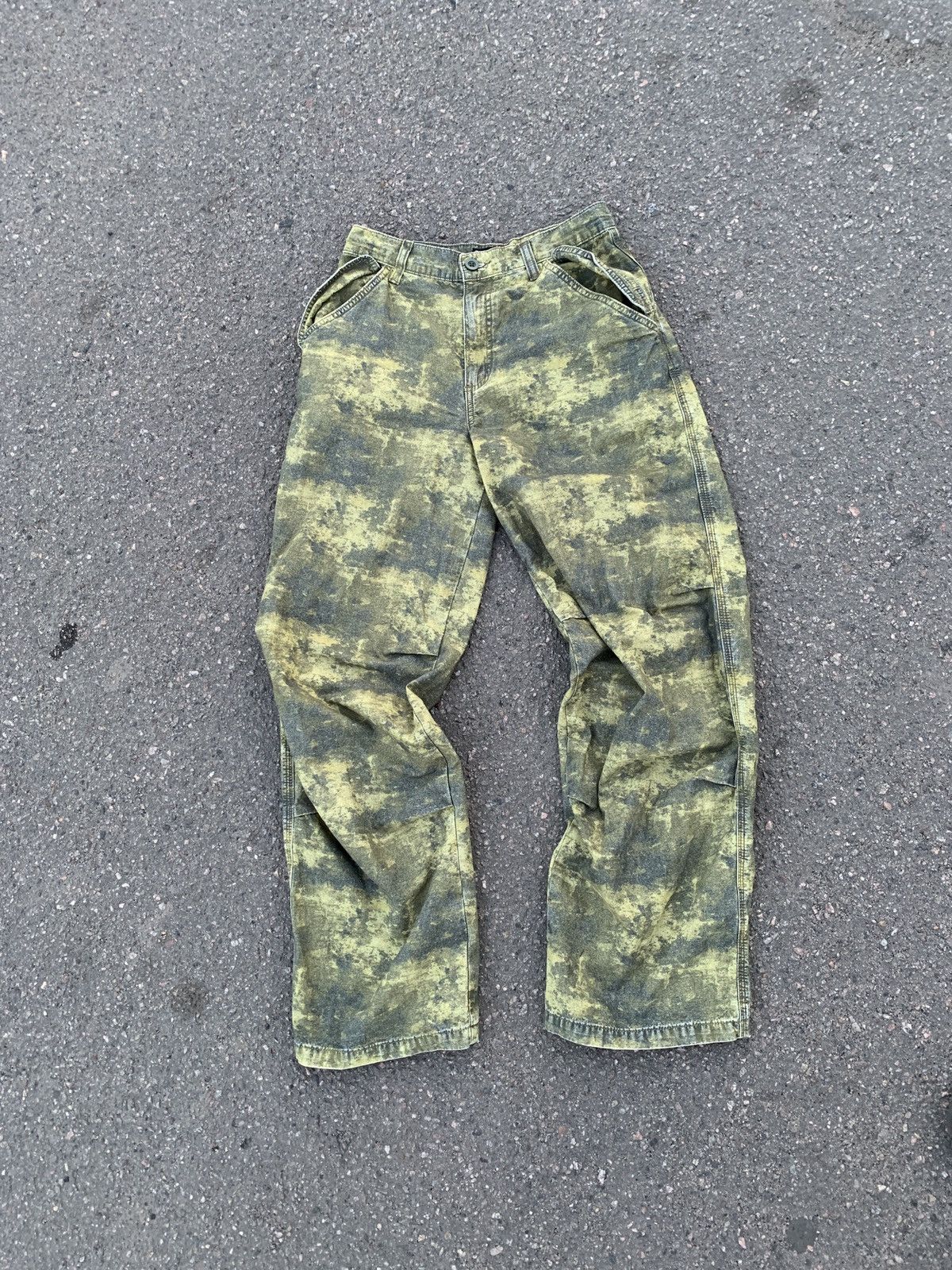 Vintage Avantgarde Camouflaged Military Cargo Pants Size US 30 / EU 46 - 3 Thumbnail