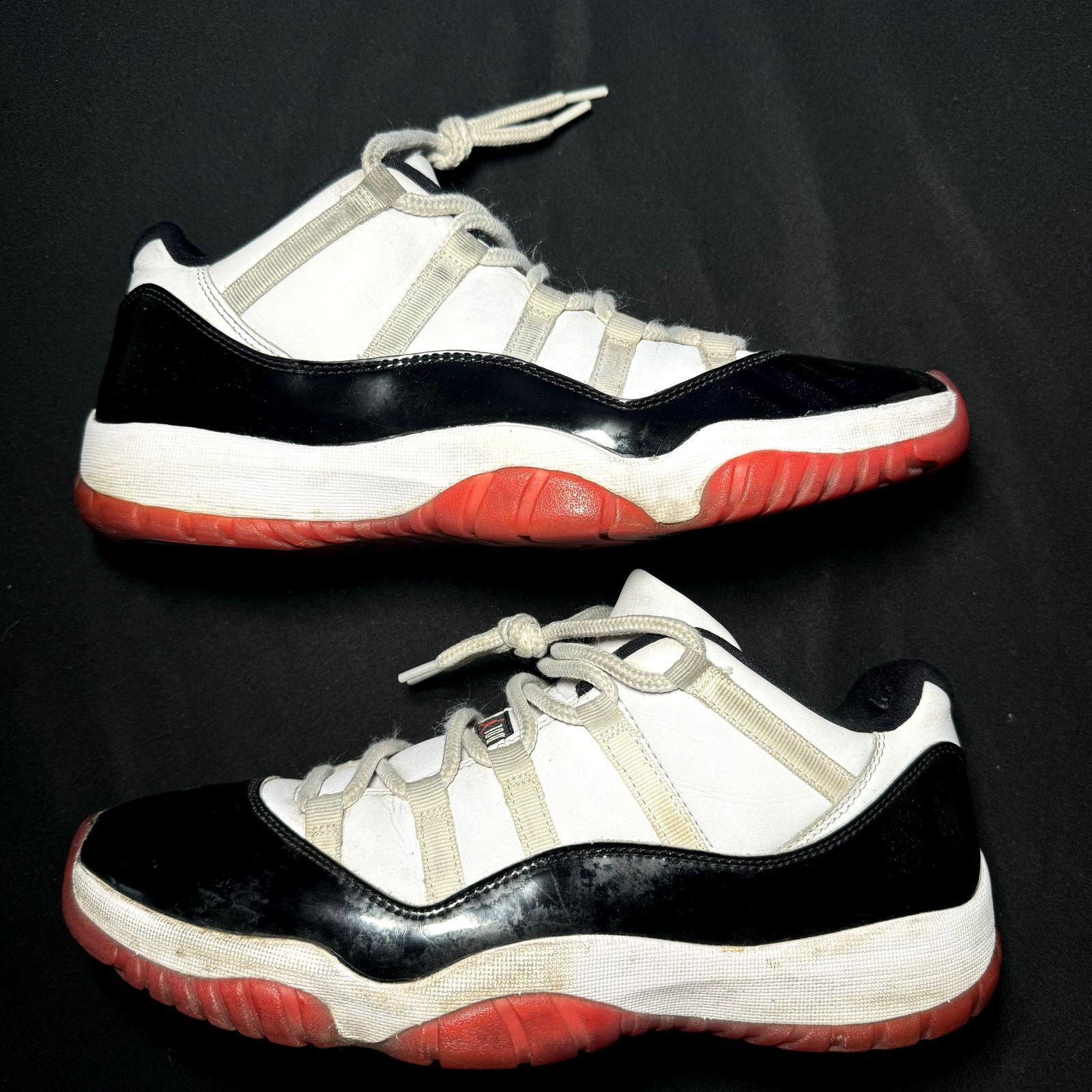 Jordan Brand × Nike Size 12 - Air Jordan 11 Retro Low Concord-Bred Men's Shoes Size US 12 / EU 45 - 3 Thumbnail