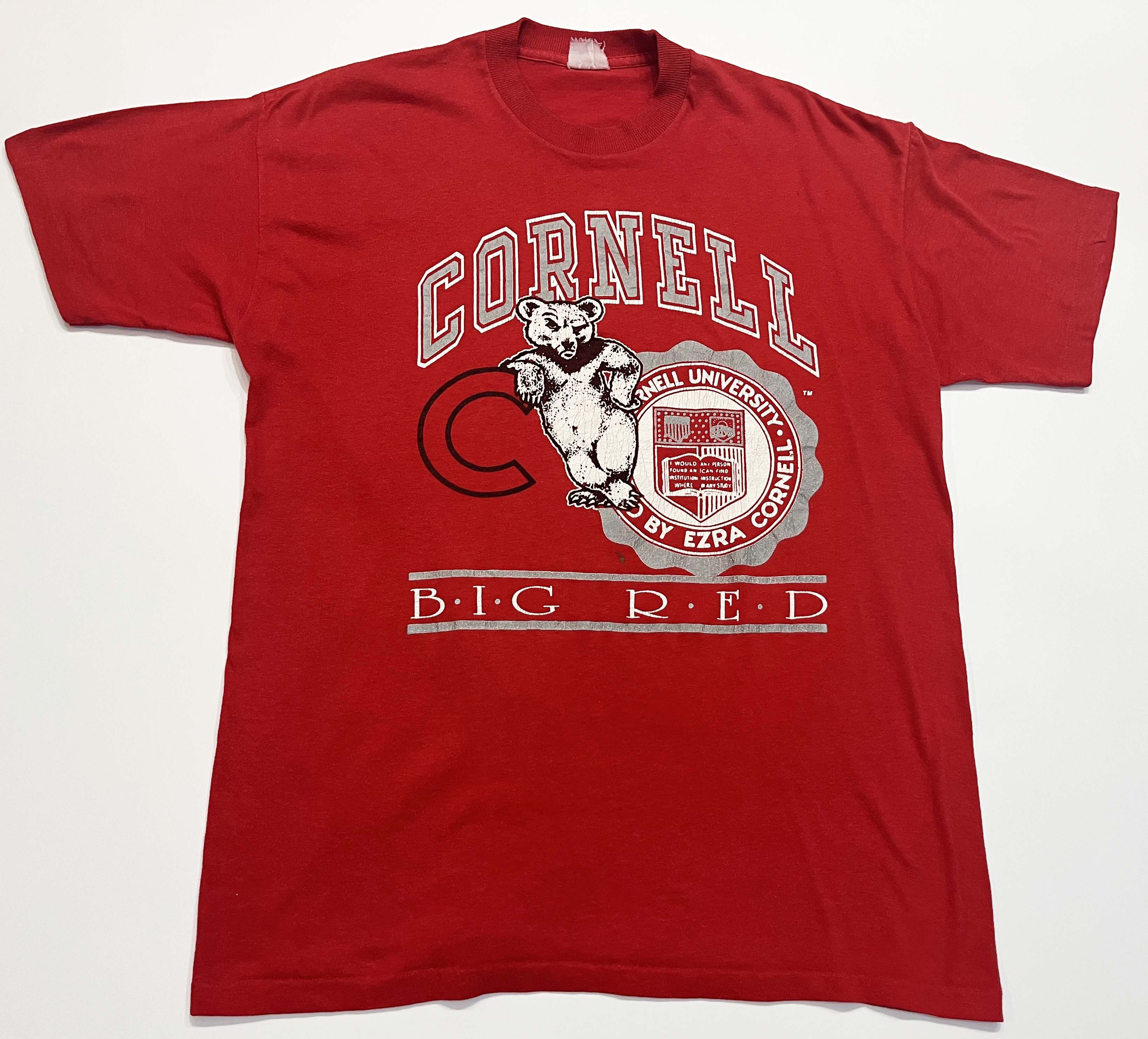 Vintage Vintage TNT Cornell Big Red Basketball NCAA T-Shirt Size US L / EU 52-54 / 3 - 1 Thumbnail