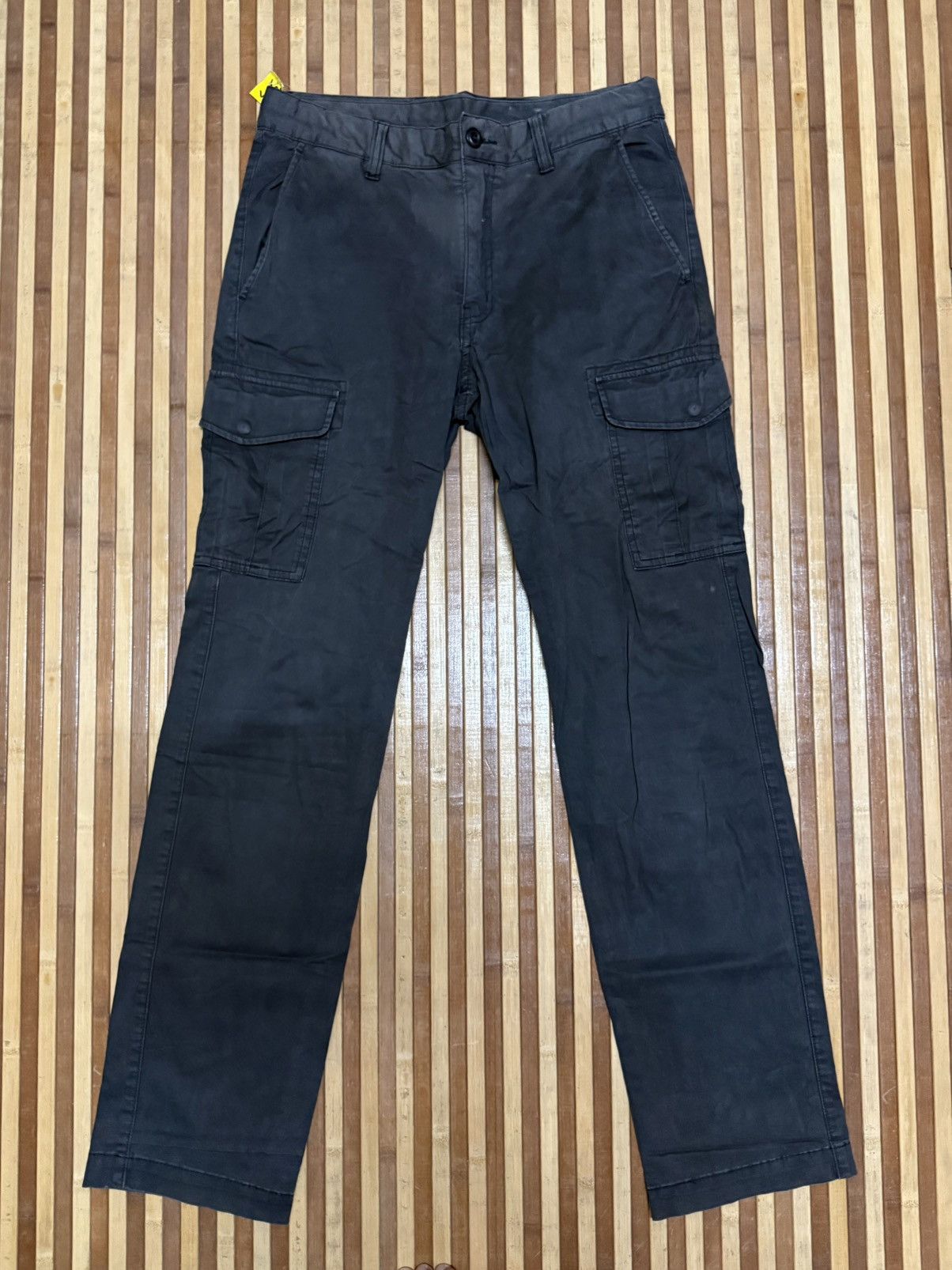 Uniqlo Uniqlo Faded Cargo Pants / Streetwear / Multipocket / W29X31 Size US 29 - 2 Thumbnail