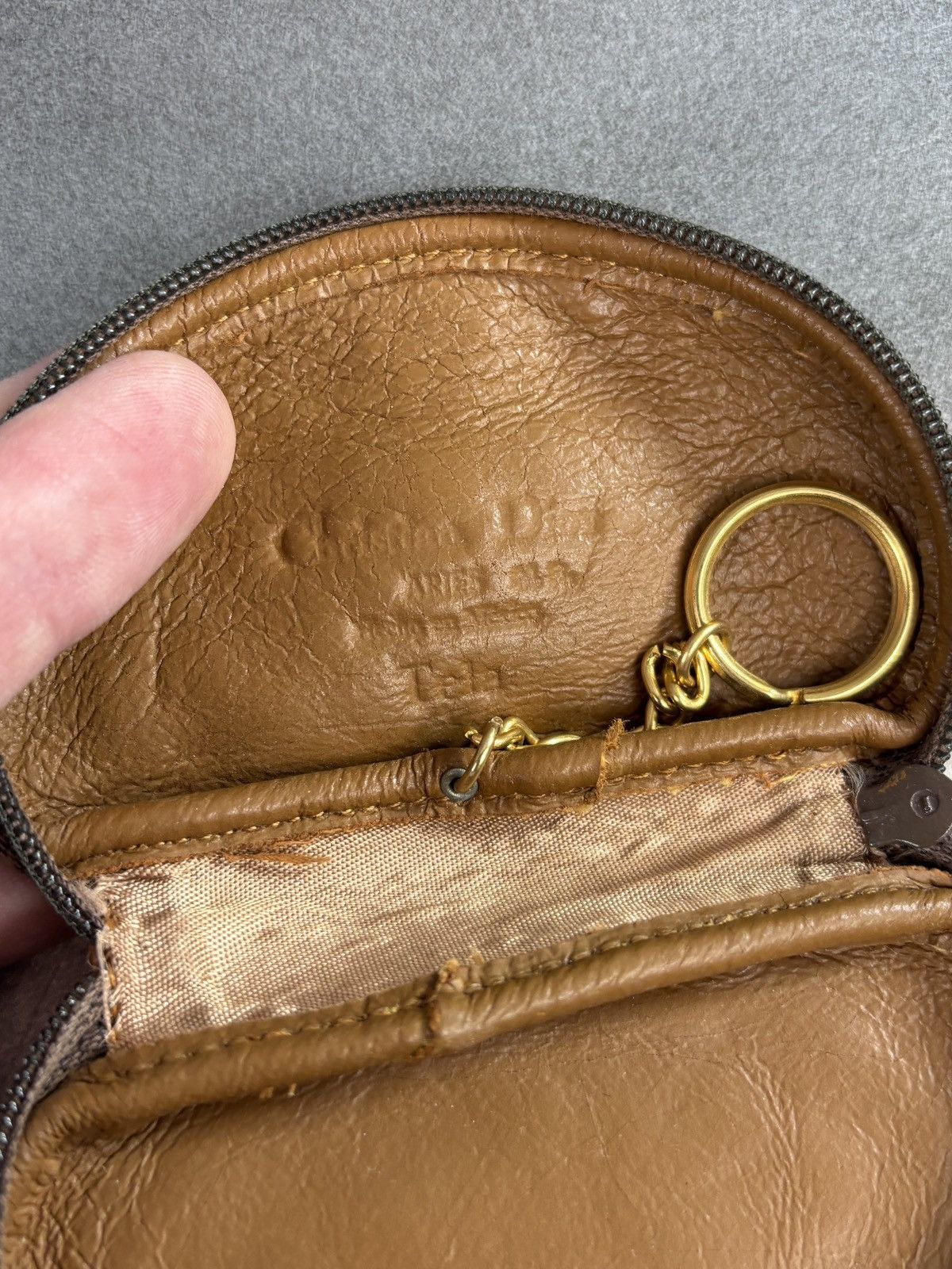 Dior 1970s Christian Dior Trotter Coin Purse Vintage Monogram Key Size ONE SIZE - 13 Thumbnail
