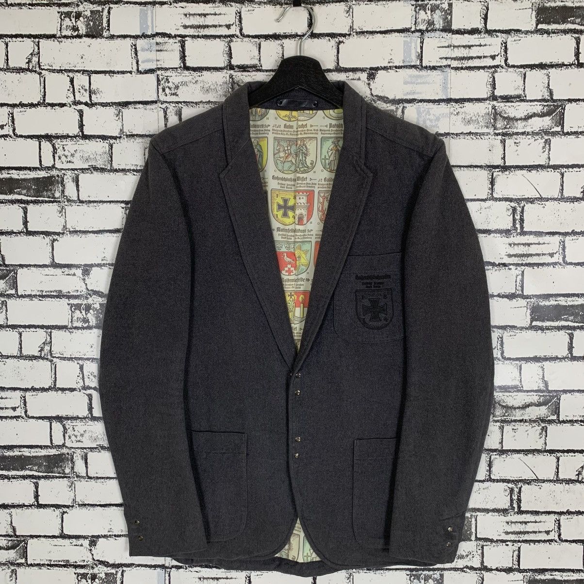 Disney × Vintage Disney University Blazer Jacket Size US S / EU 44-46 / 1 - 1 Thumbnail