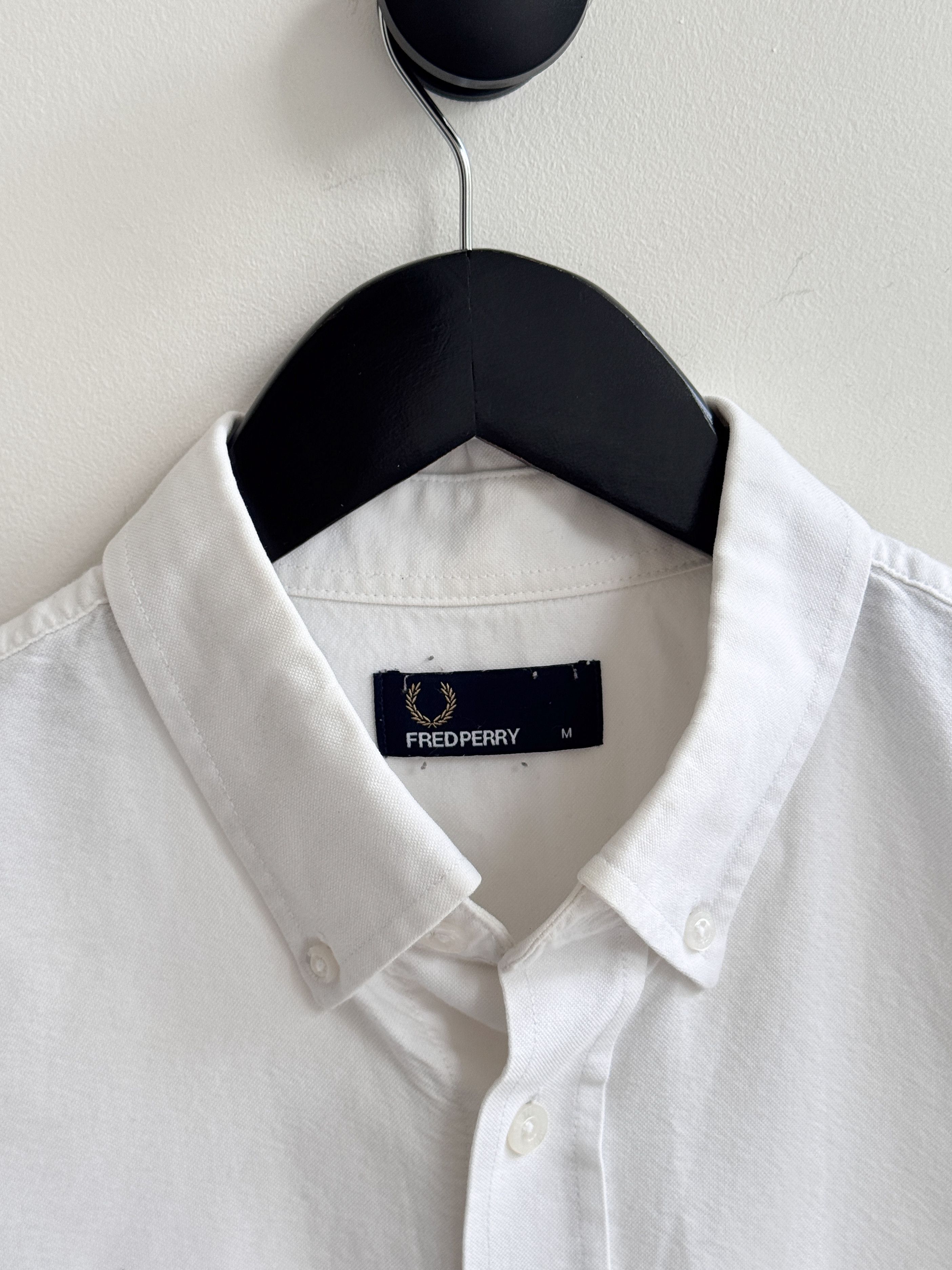 Fred Perry Fred Perry White Shirt Size US M / EU 48-50 / 2 - 7 Thumbnail