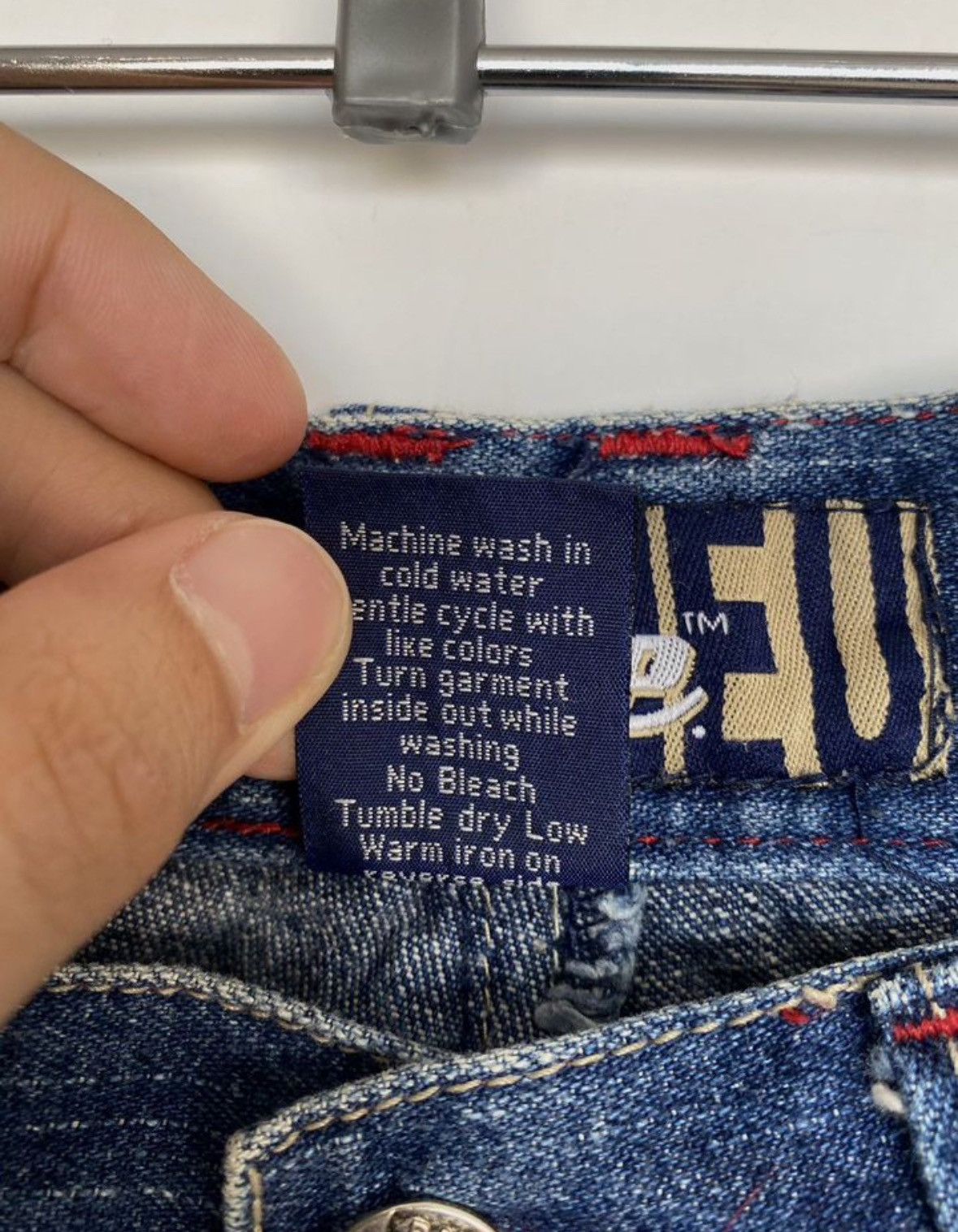 Ecko Unltd. × Vintage Raw Blue Rap Vintage Jeans Size US 32 / EU 48 - 10 Thumbnail