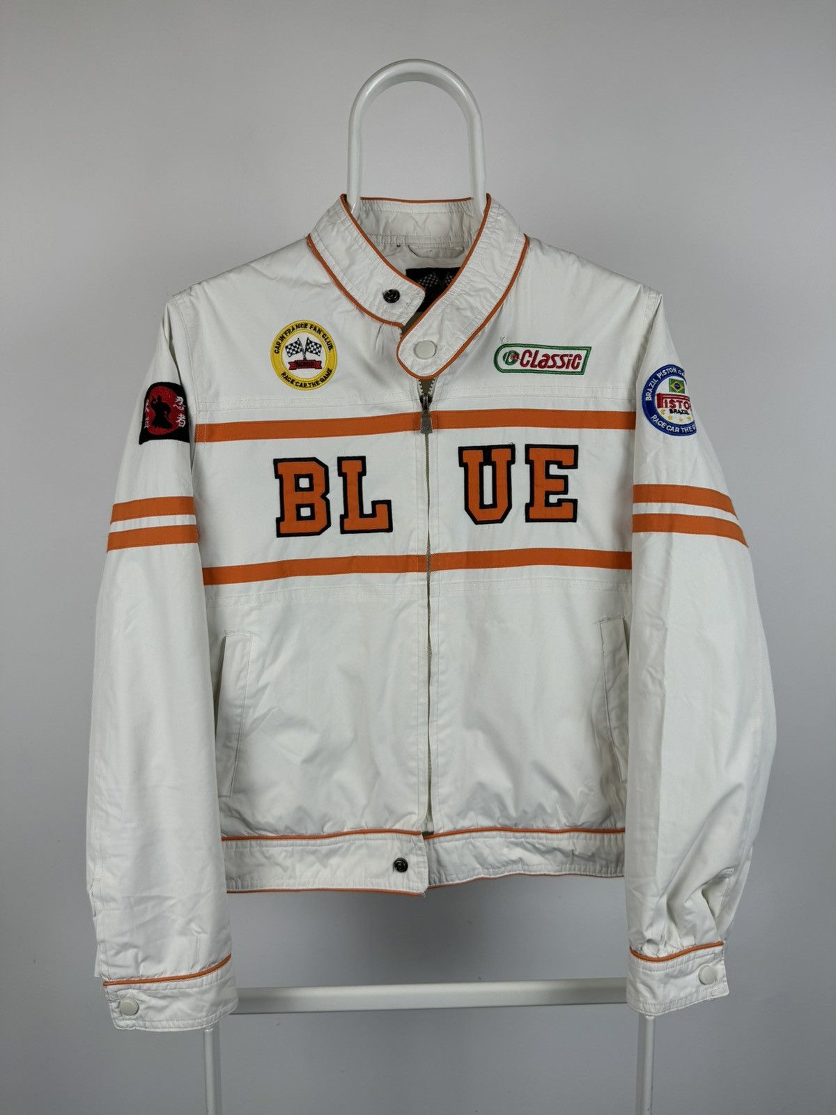 Vintage Vintage Woman’s Racing Style Jacket Size L / US 10 / IT 46 - 1 Thumbnail