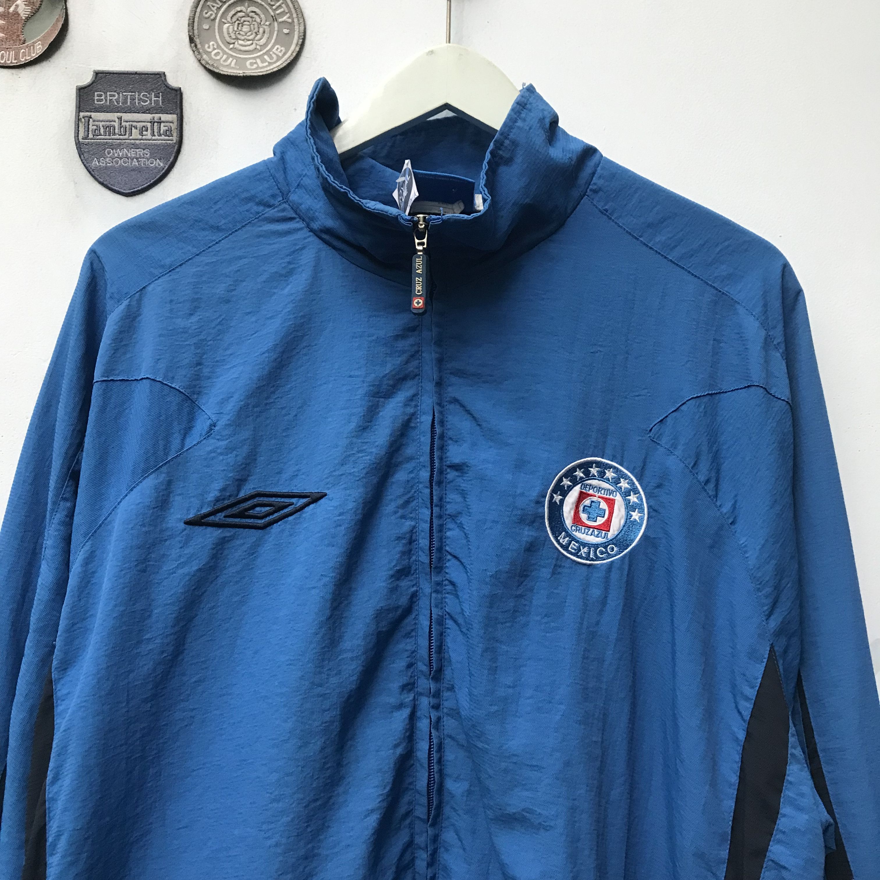 Umbro Vintage Umbro x deportivo Cruzazul mexico tracktop jacket Size US L / EU 52-54 / 3 - 3 Thumbnail