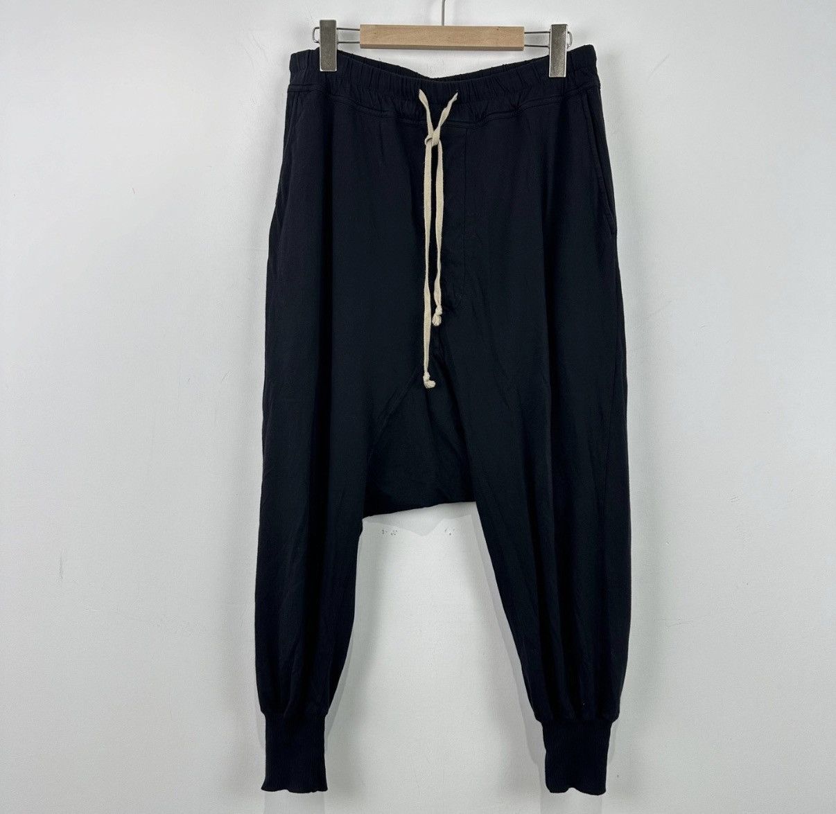 Rick Owens Rick Owens Drop Crotch Cuffed Casual Pants J42 Size US 32 / EU 48 - 1 Thumbnail
