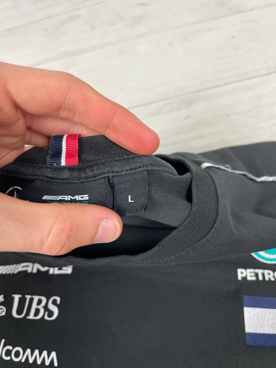 Mercedes-Benz Vintage Mercedes Benz AMG Petronas Racing T Shirt Size US L / EU 52-54 / 3 - 13 Thumbnail