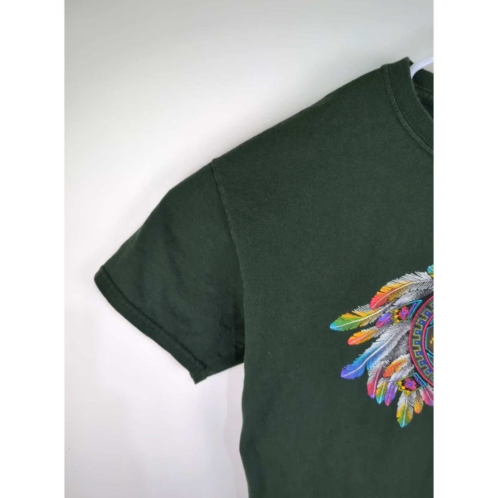 Vintage VINTAGE Arizona T Shirt Sportex Shirt Adult Large Green Crew Neck Short Sleeve Art USA Music 1990s Mens Size US L / EU 52-54 / 3 - 4 Thumbnail