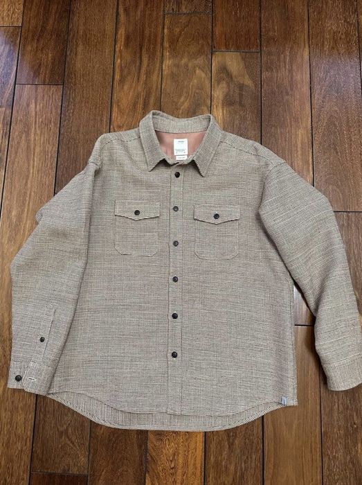 Visvim Visvim Lumber L/S Tweed Cozy Wool Shirt | Grailed