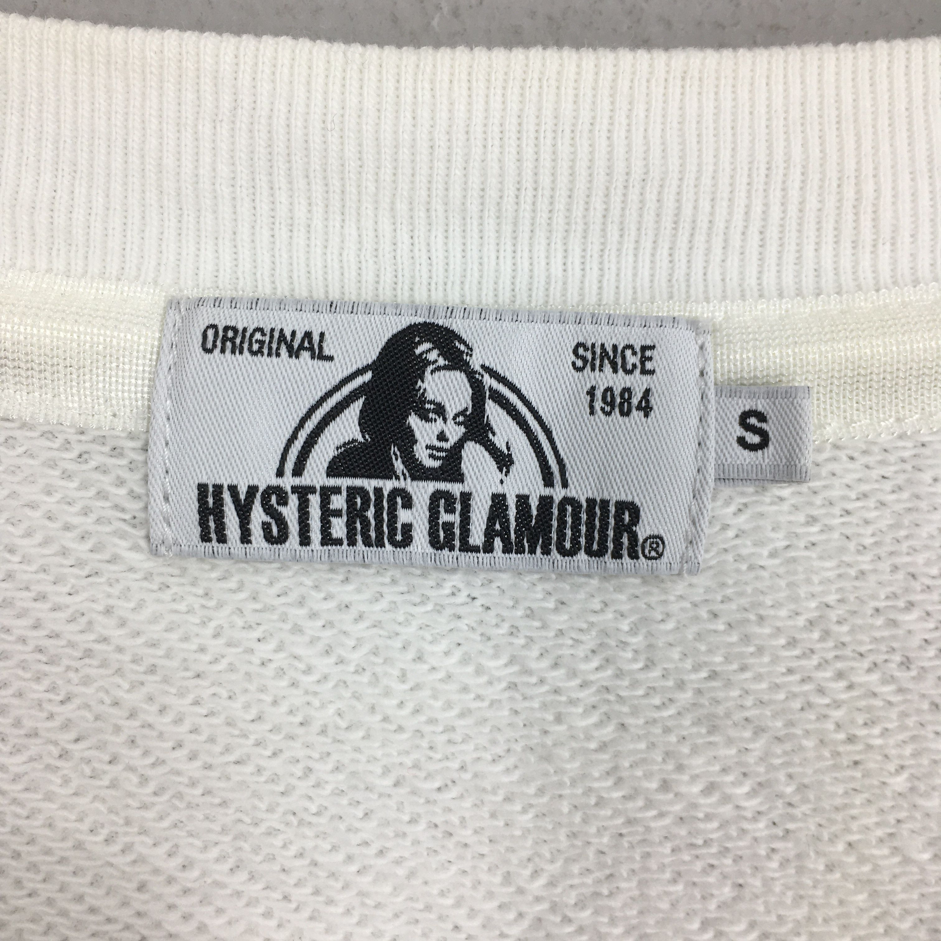 Hysteric Glamour Vintage Hysteric Glamour Acoustic Girl Sweatshirt Small Size US S / EU 44-46 / 1 - 6 Thumbnail