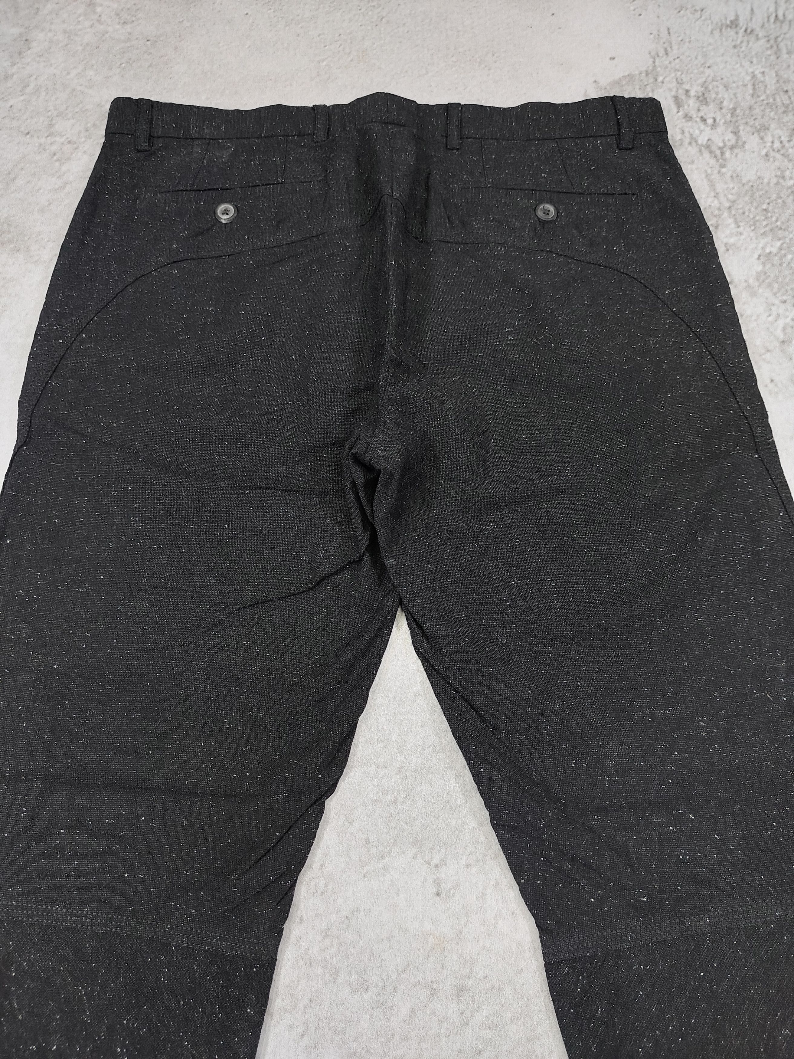 Lanvin Lanvin- Artisanal Tailored Speckled Wool Zipper Trousers Size US 32 / EU 48 - 7 Thumbnail