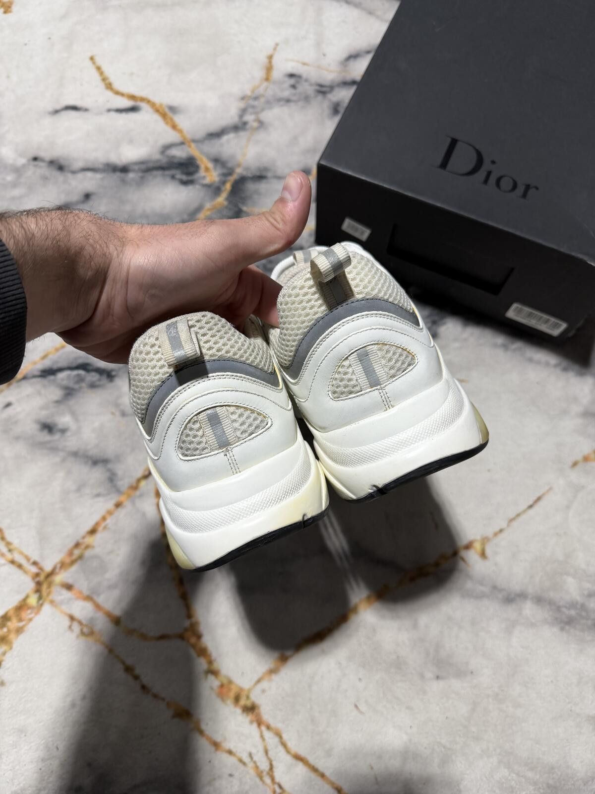 Dior Dior B22 Triple White Silver - Sz10US Size US 10 / EU 43 - 5 Thumbnail