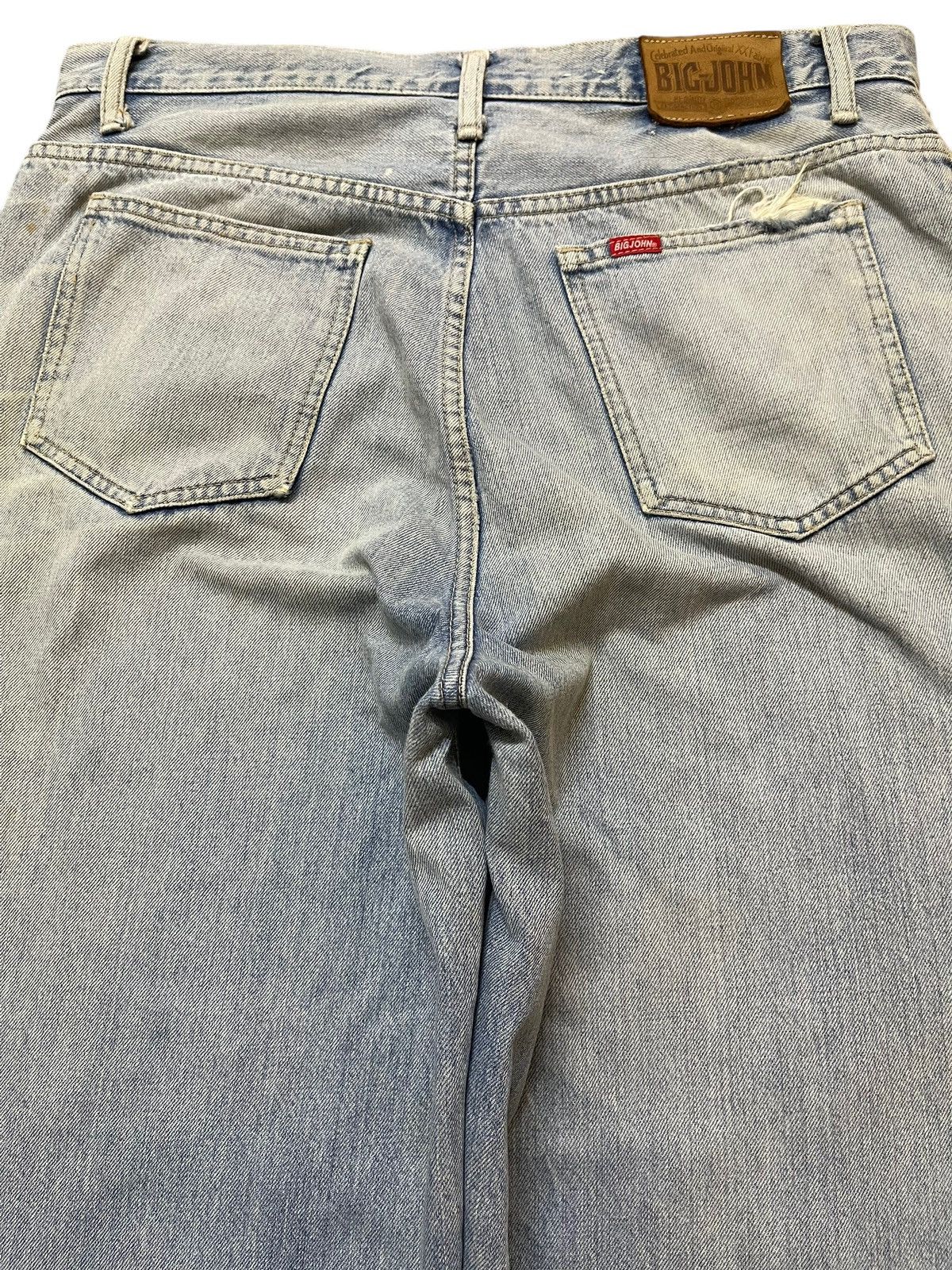 Big John Vintage Big John Faded Wash Distressed Style Baggy Jeans Size US 34 / EU 50 - 5 Thumbnail