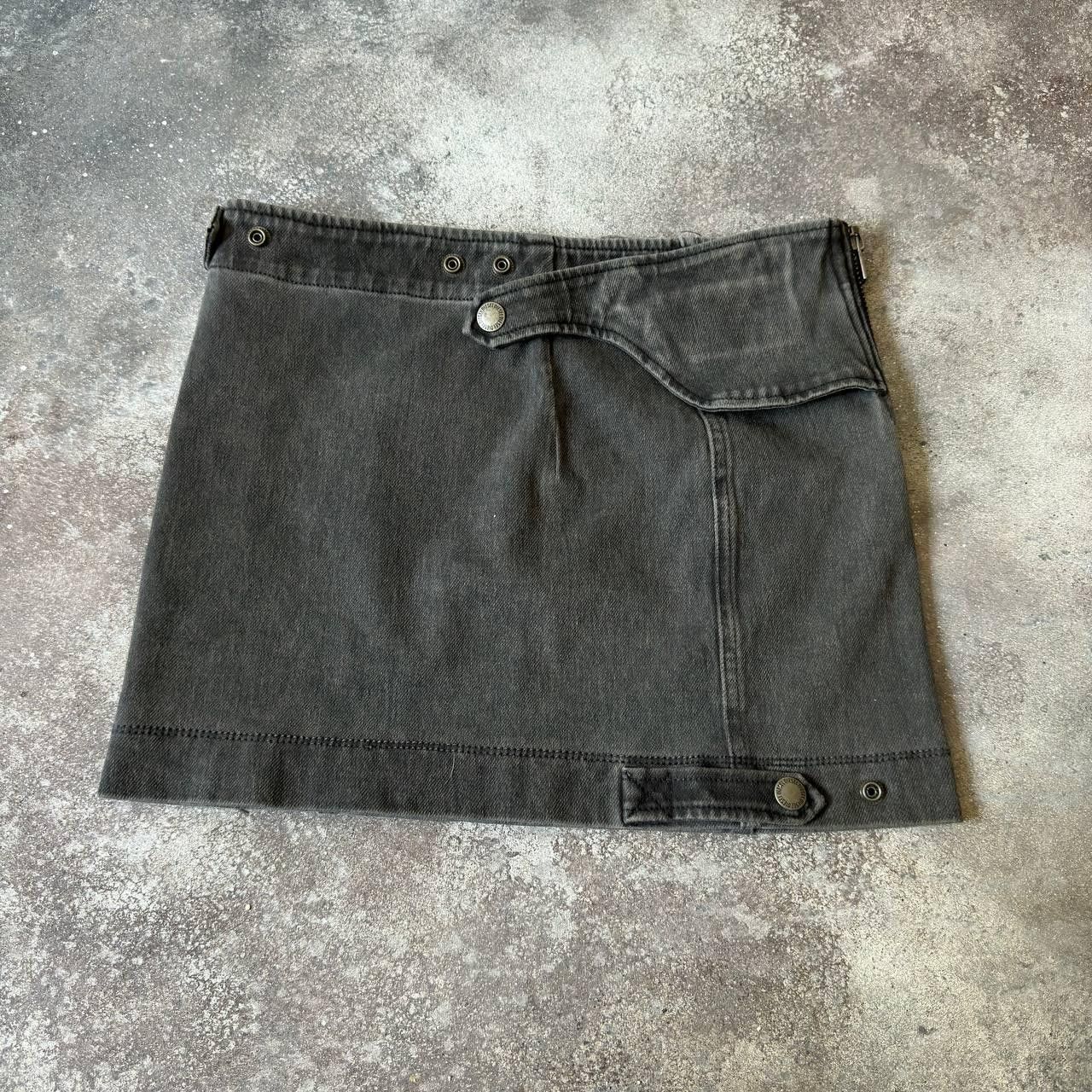 Diesel Y2K Diesel Vintage Grunge Washed Denim Mini Skirt Size 29" - 1 Thumbnail