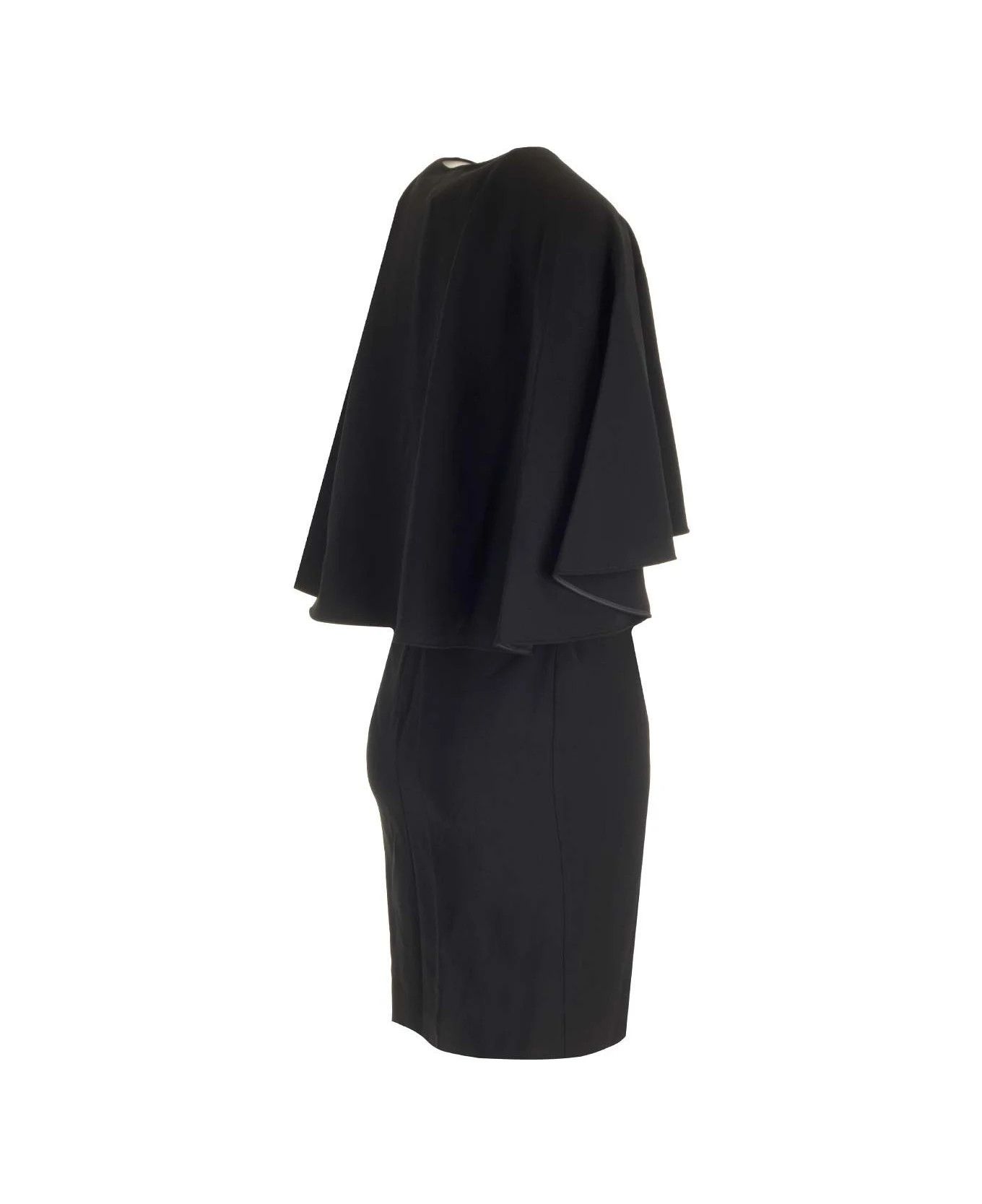 Chloe o1loc1c11025 Mini Dress in Black Size XS / US 0-2 / IT 36-38 - 4 Thumbnail