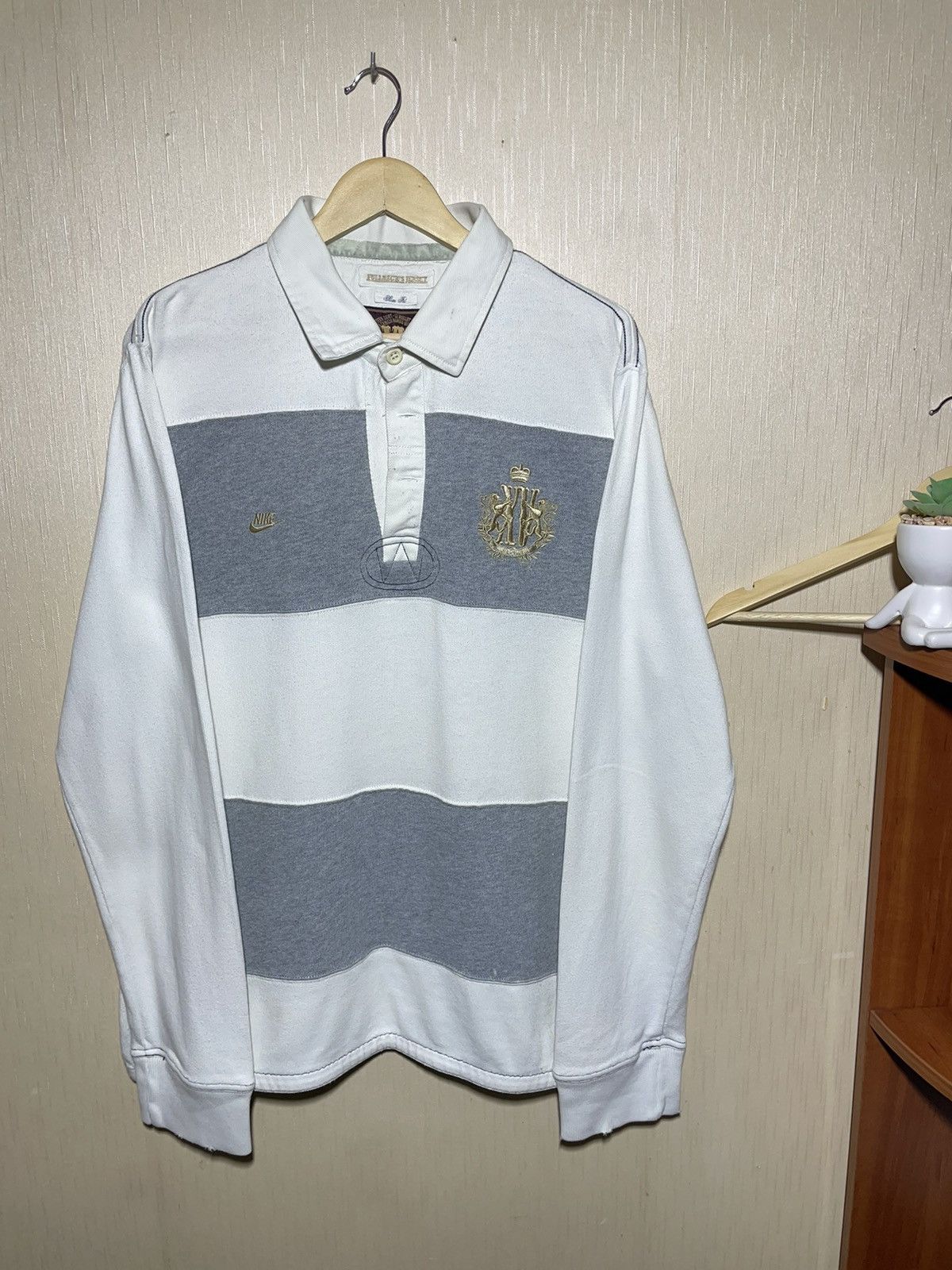 Nike × Vintage Nike vintage rugby jersey Size US XL / EU 56 / 4 - 1 Thumbnail