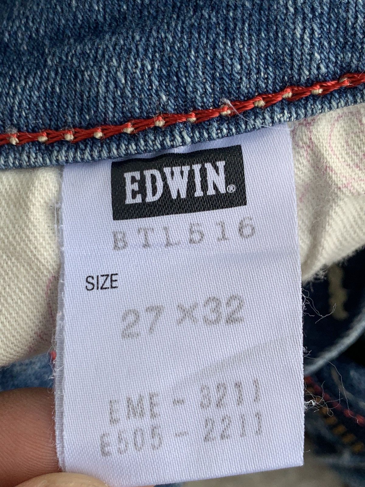 Edwin × Japanese Brand × Vintage Miss Edwin Company LTD Edwin Size 28" / US 6 / IT 42 - 11 Thumbnail