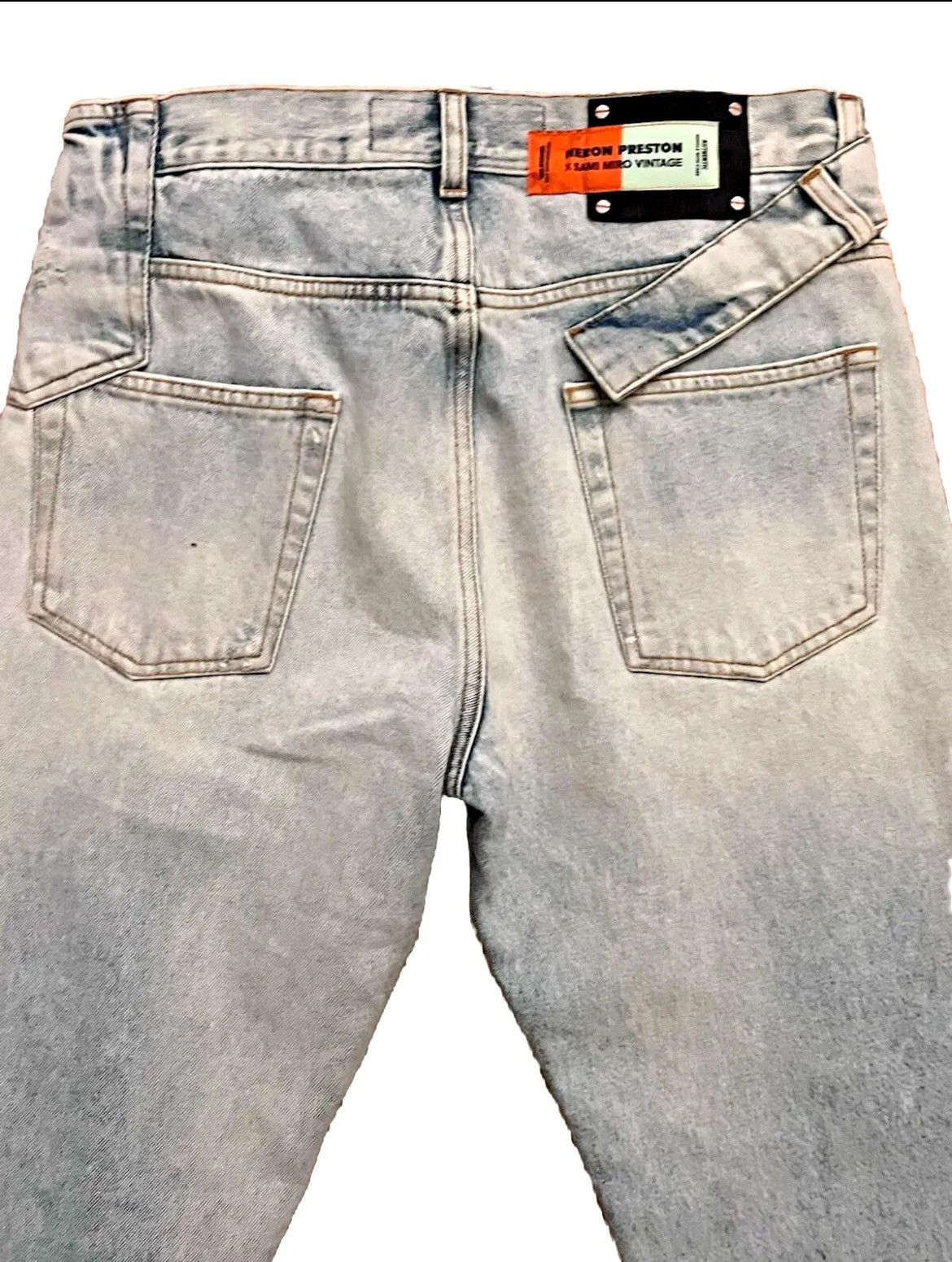 Heron Preston Heron Preston x Sami Miro Five-Pocket Vintage Jeans Size US 32 / EU 48 - 4 Thumbnail