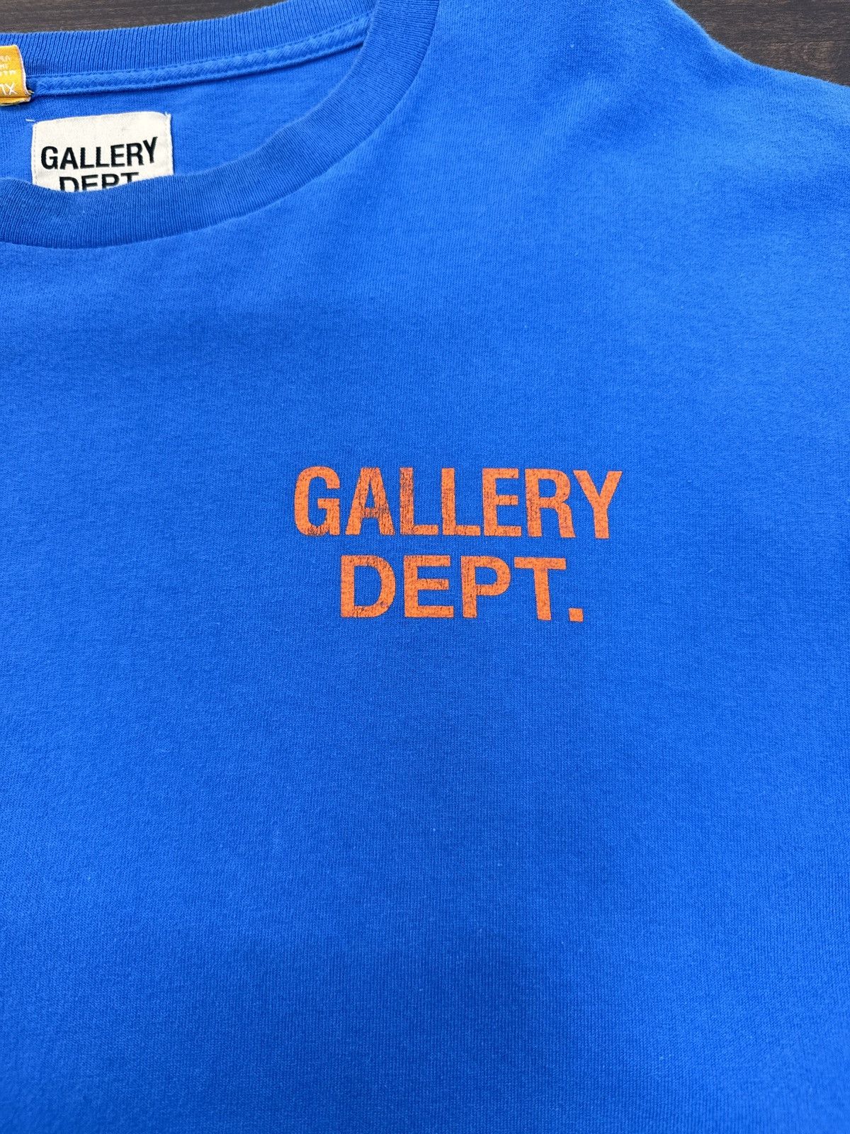 Gallery Dept. Gallery Dept Blue Souvenir Vintage Tee Pre-owned Size US XL / EU 56 / 4 - 5 Thumbnail