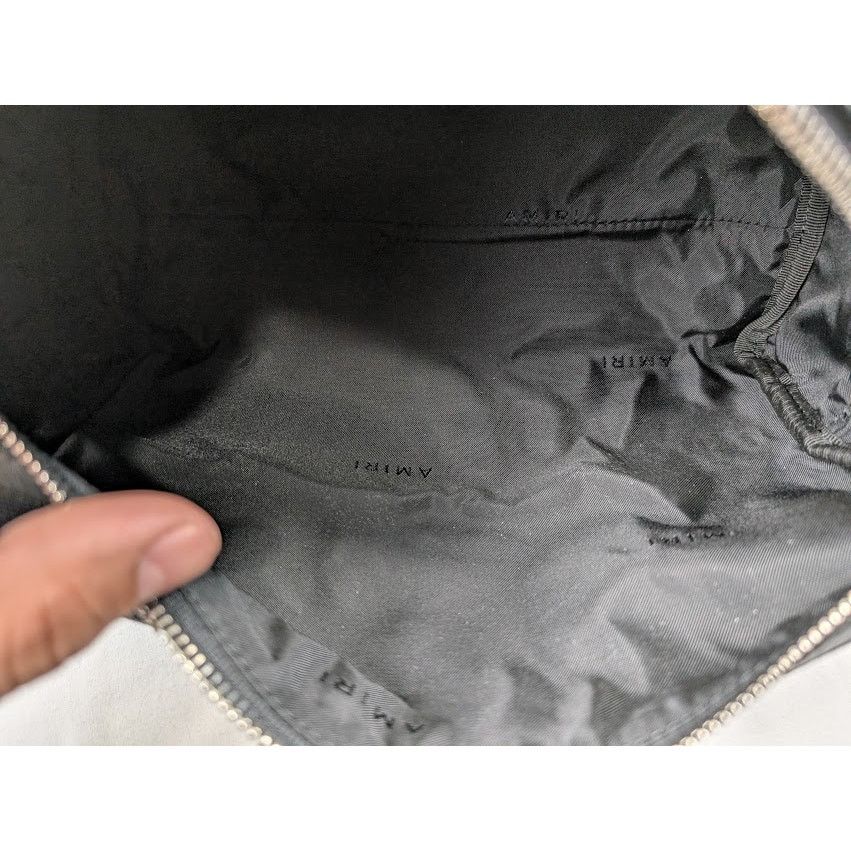 Amiri o1rshd1 Size: OS / Nylon Beauty Case in Black Size ONE SIZE - 13 Thumbnail