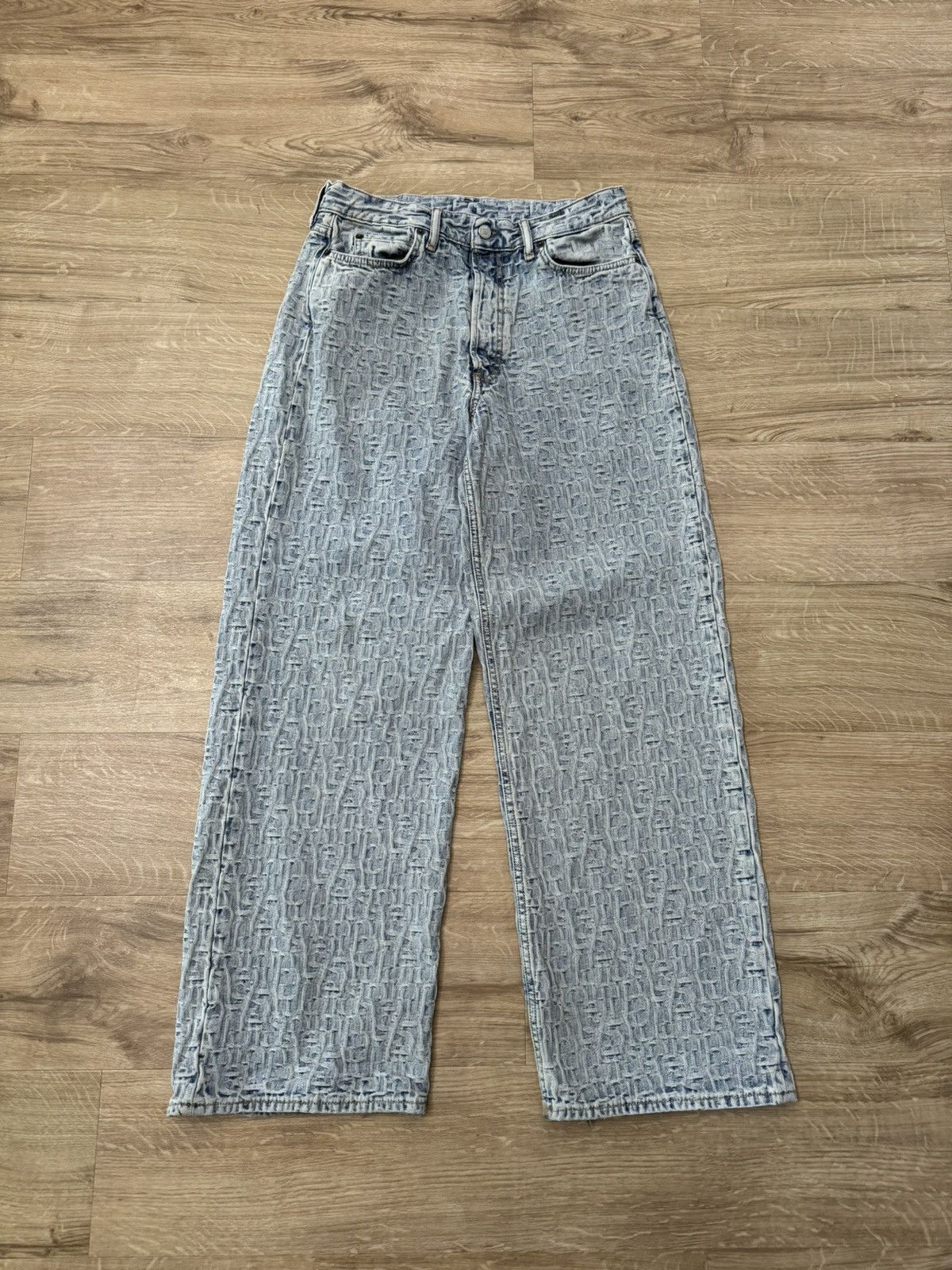 Acne Studios BAGGY FIT JEANS - 1981M MONOGRAM Size US 30 / EU 46 - 1 Thumbnail