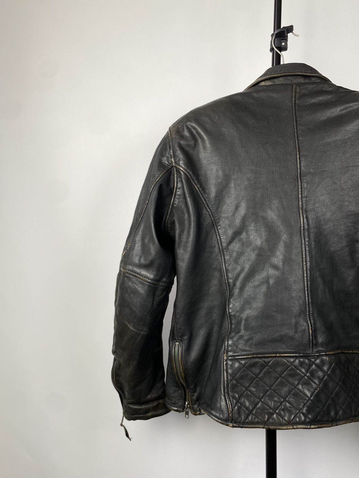 Other 🔥SPIRIT MOTORS RACING TRUE LEATHER JACKET 50-42 Size Size US M / EU 48-50 / 2 - 11 Thumbnail
